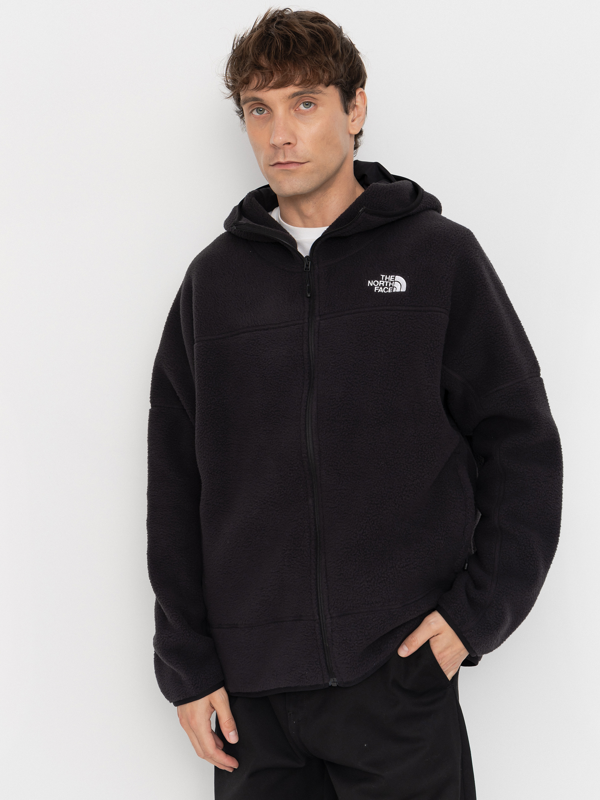 Mikina The North Face Nse Full Zip Mask Fleece (tnf black)