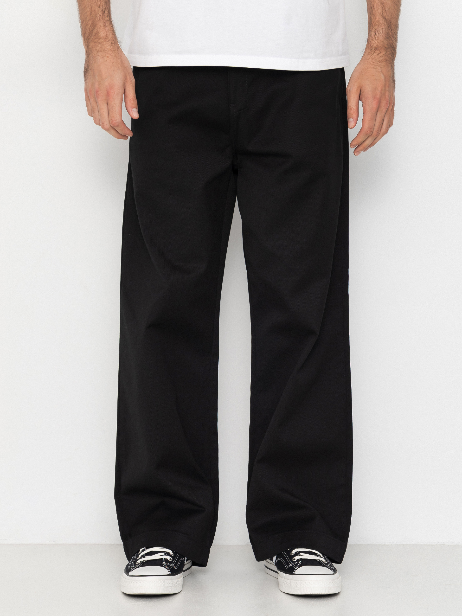Nohavice Carhartt WIP OG Master (black/rinsed)