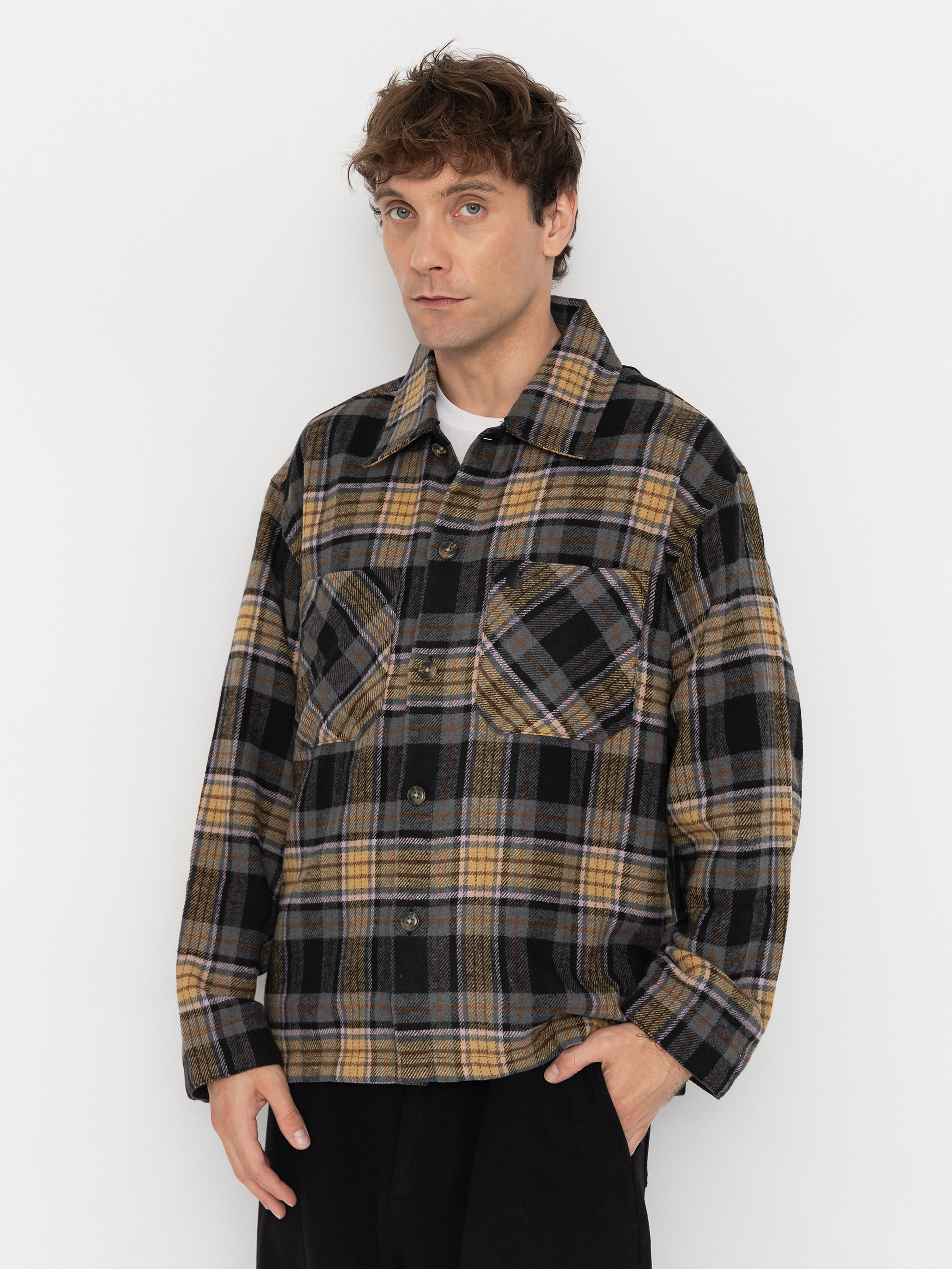 Košeľa Carhartt WIP Parson (parson check wip dusty h)