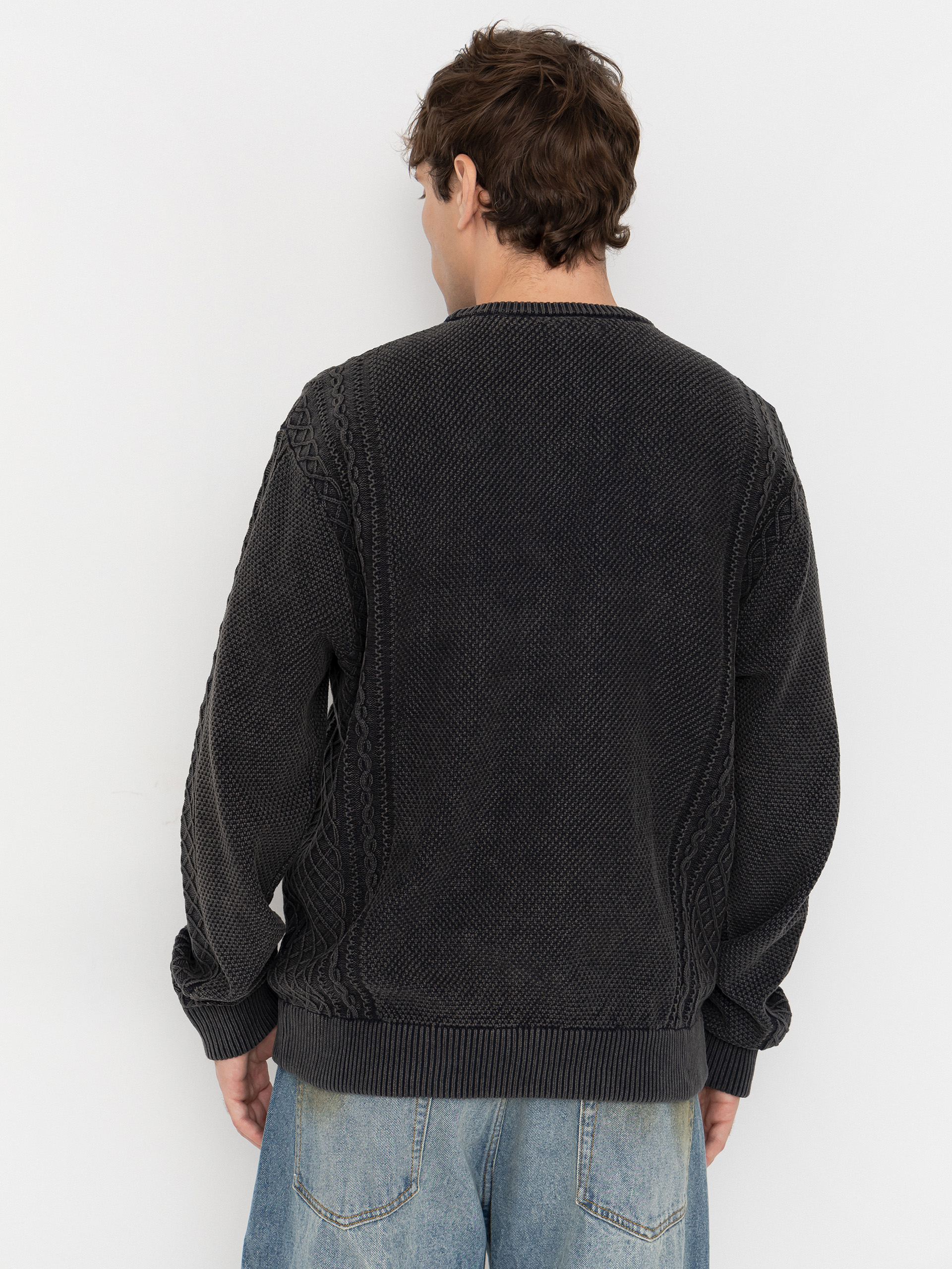 Sveter Iriedaily Vintage Structure (black wash)