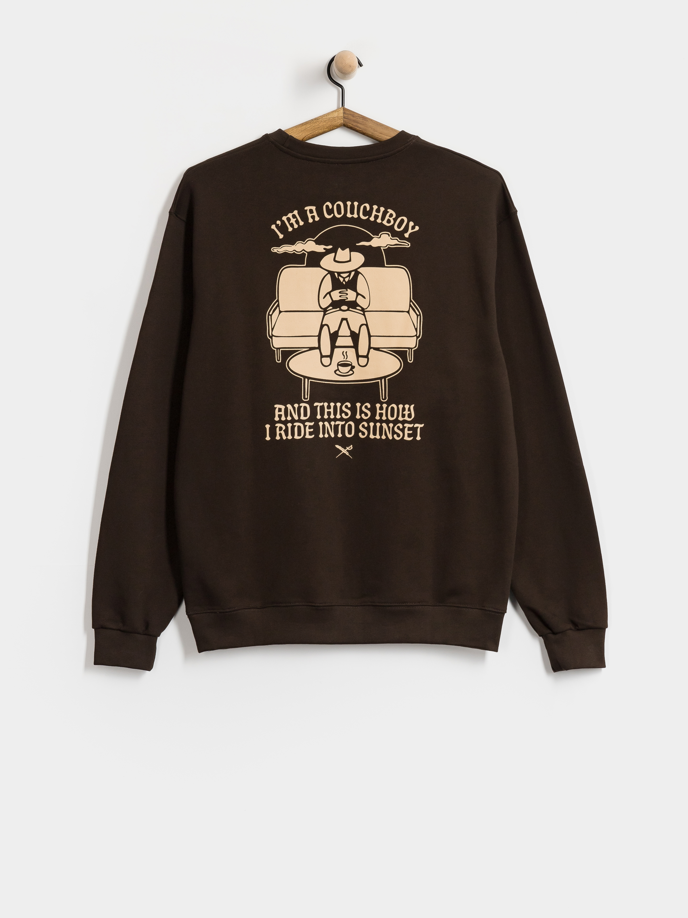 Mikina Iriedaily Couchboy Crewneck