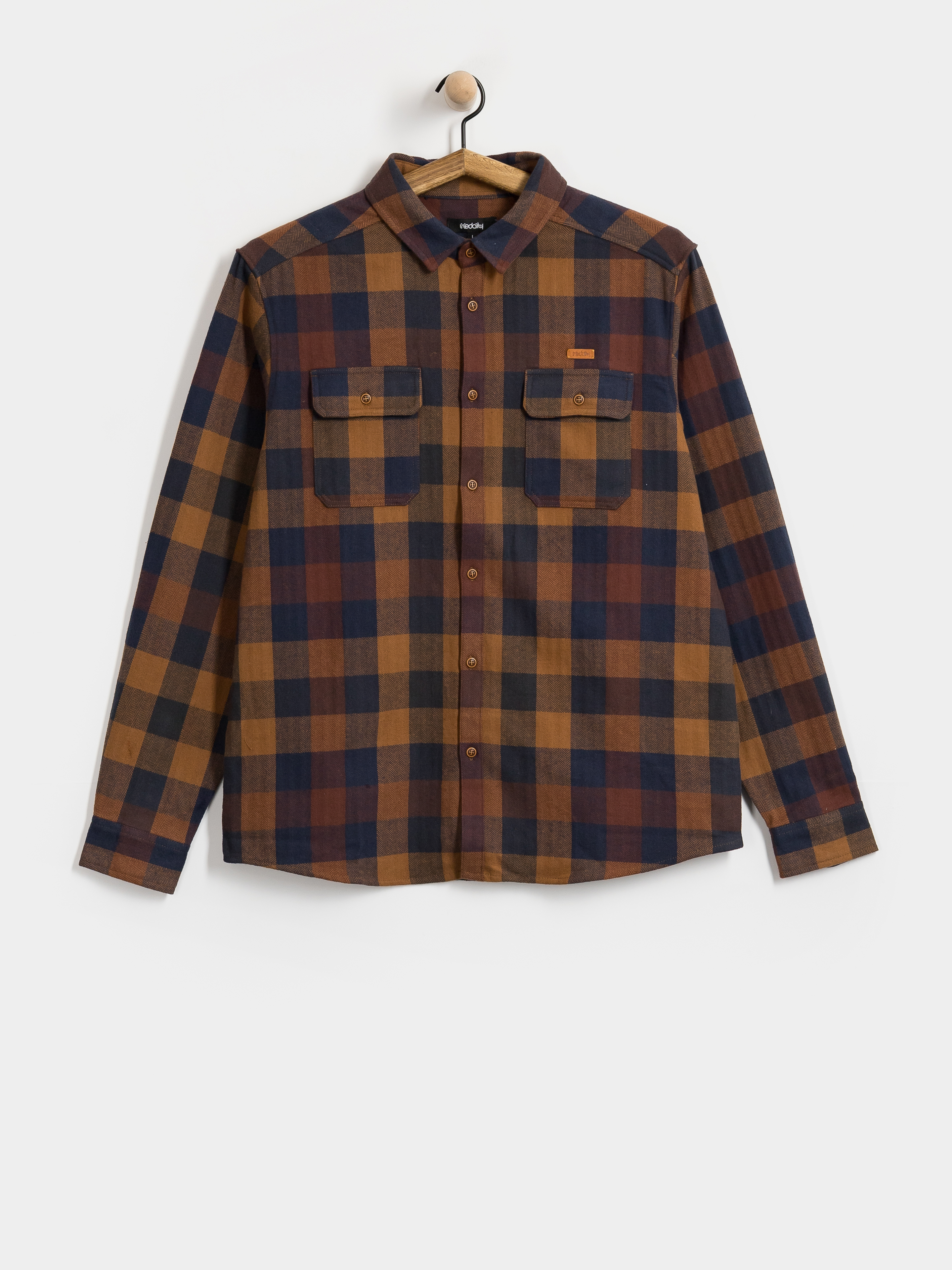 Košeľa Iriedaily Lumber Fella (navy)