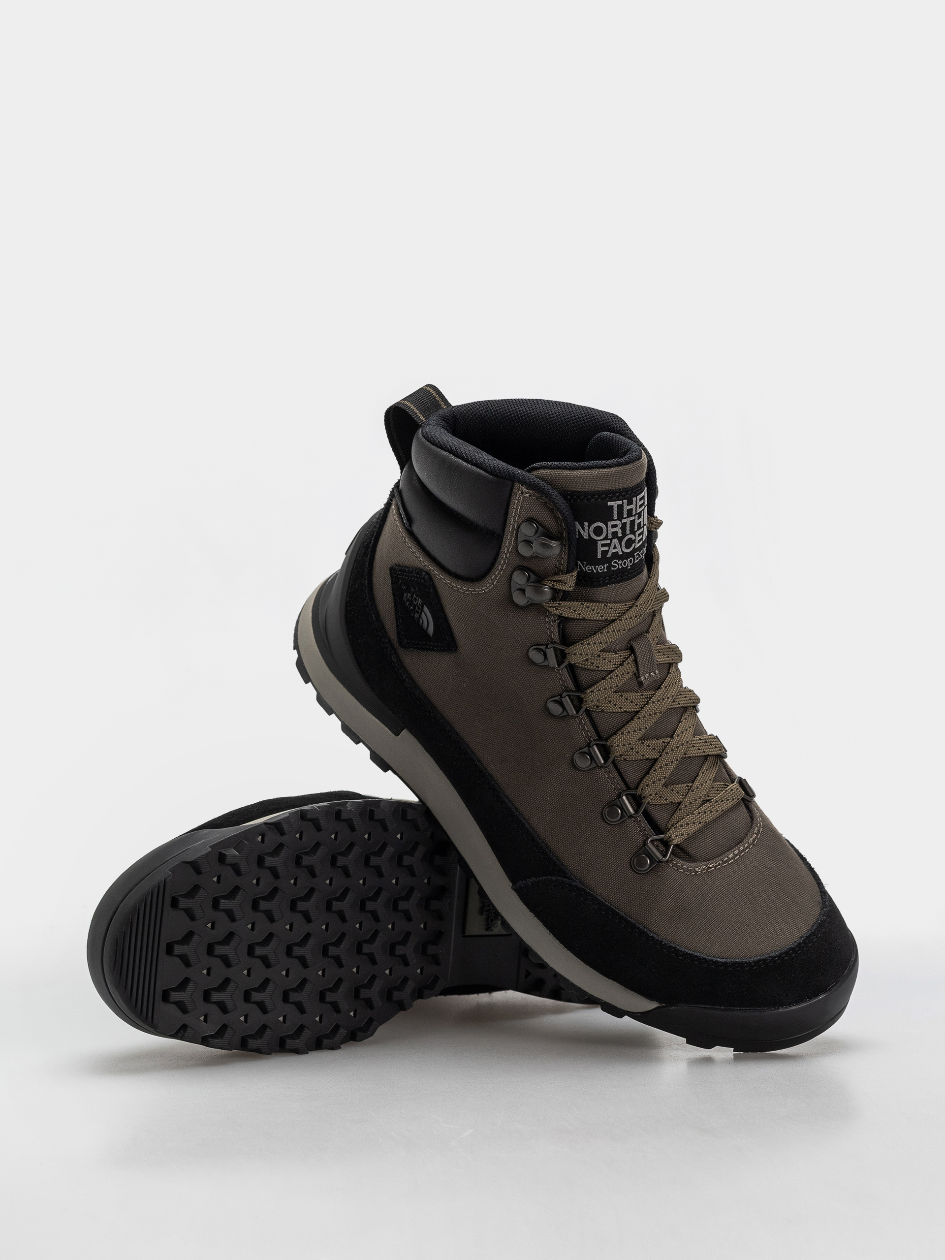Topánky The North Face Back To Berkeley Iv Textile Wp (new taupe green/tnf black)