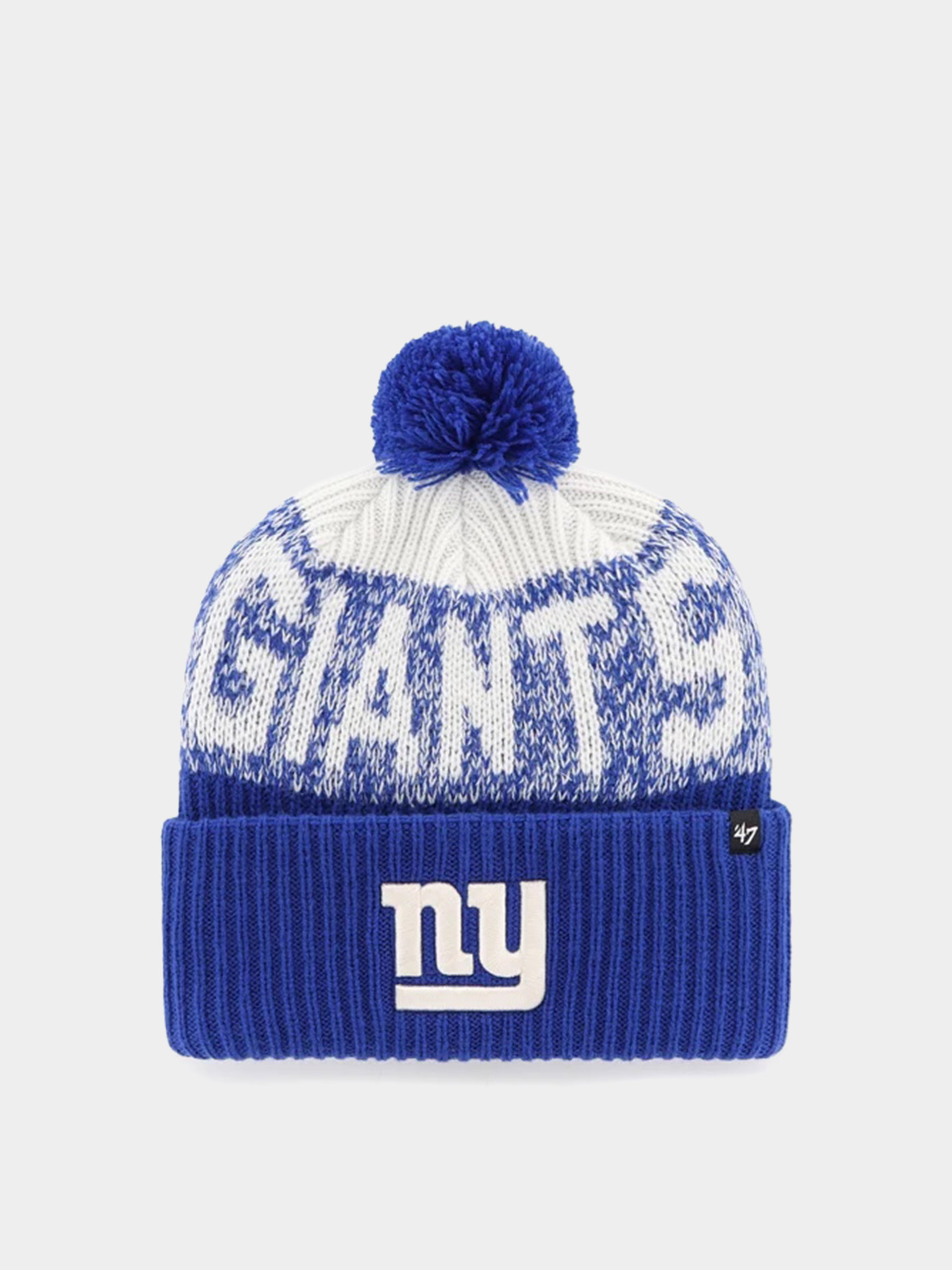 Čiapka 47 Brand Bone Chill Cuff Knit New York Giants (giants royal)