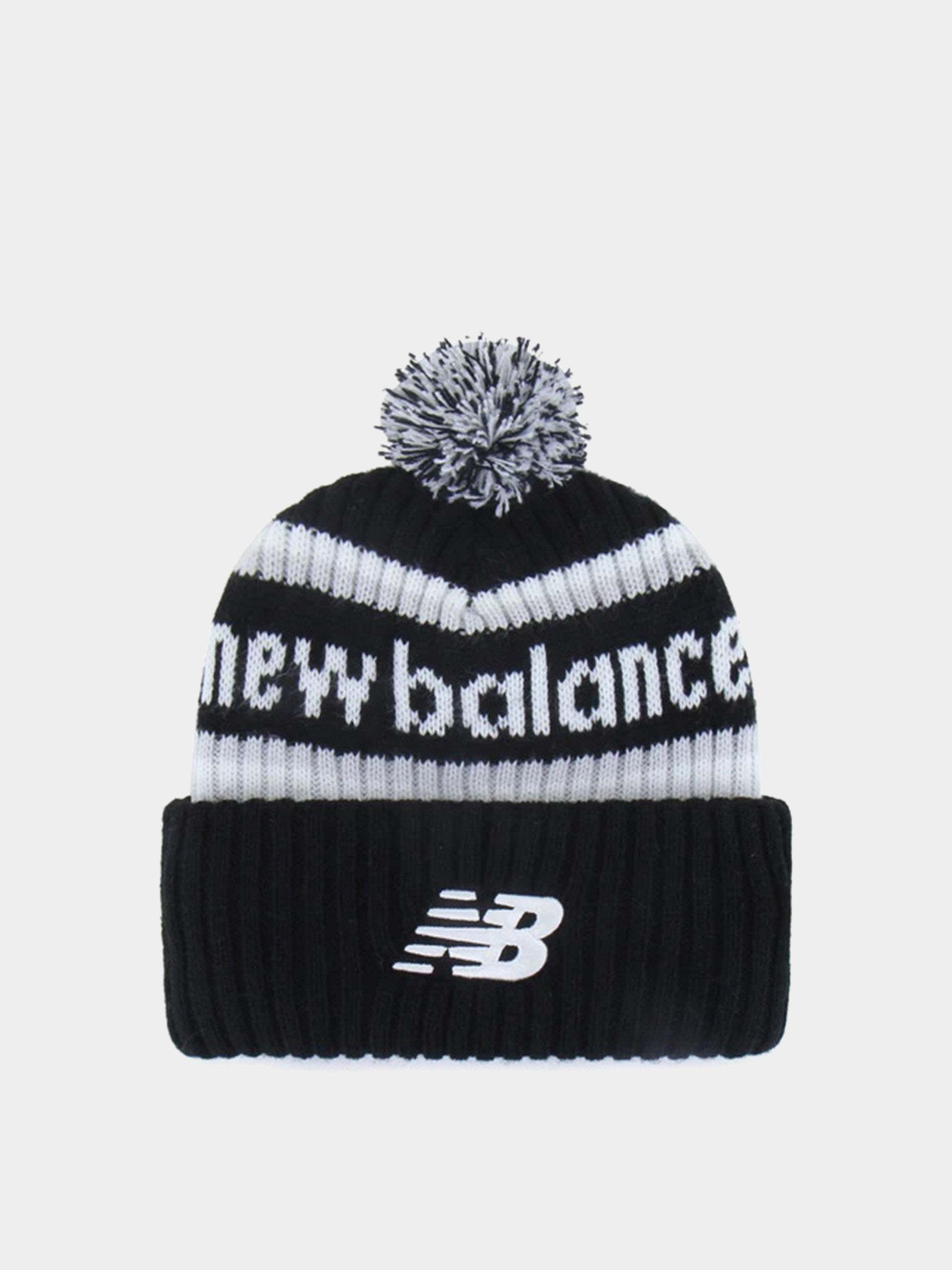 Čiapka 47 Brand X NB Bering 47 Cuff Knit (black grey matter sea salt)