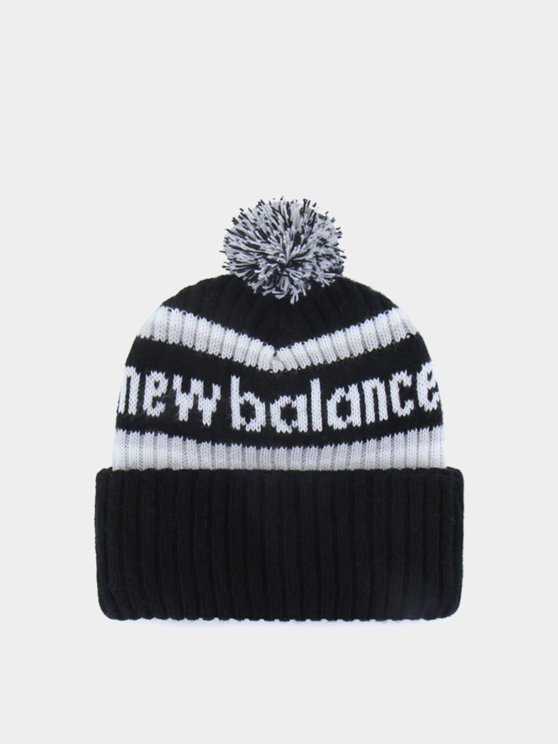 Čiapka 47 Brand X NB Bering 47 Cuff Knit (black grey matter sea salt)