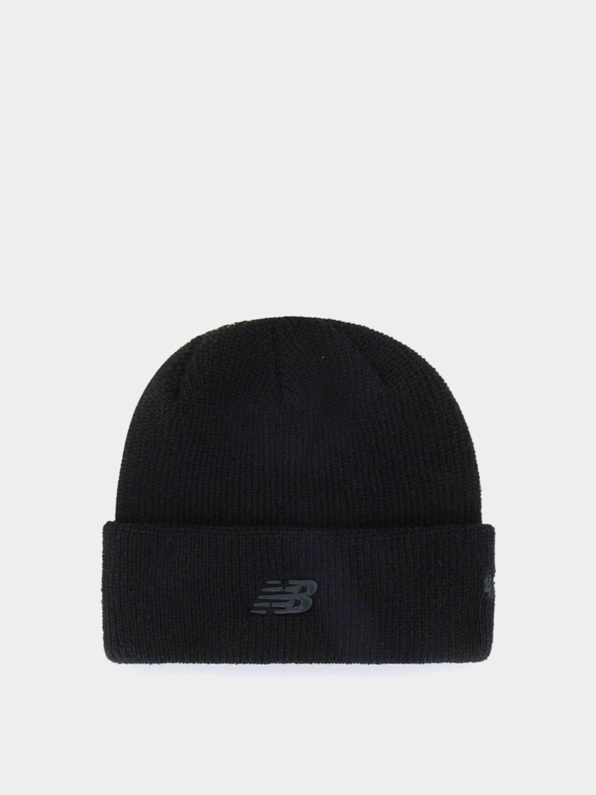 u010ciapka 47 Brand X NB Core Cuff Knit (nb black w/black)