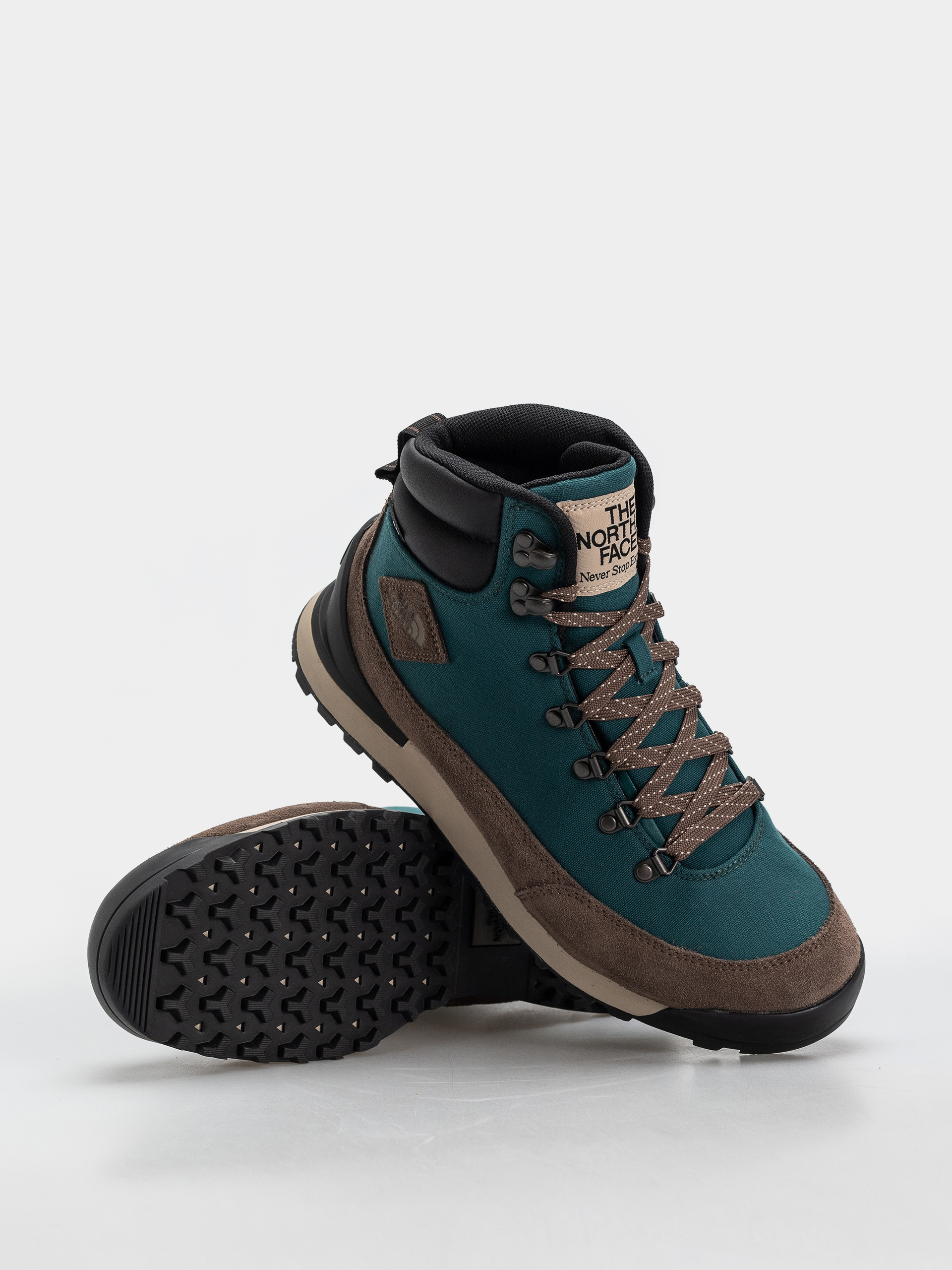 Topánky The North Face Back To Berkeley Iv Textile Wp (pacific teal/smokey bro)