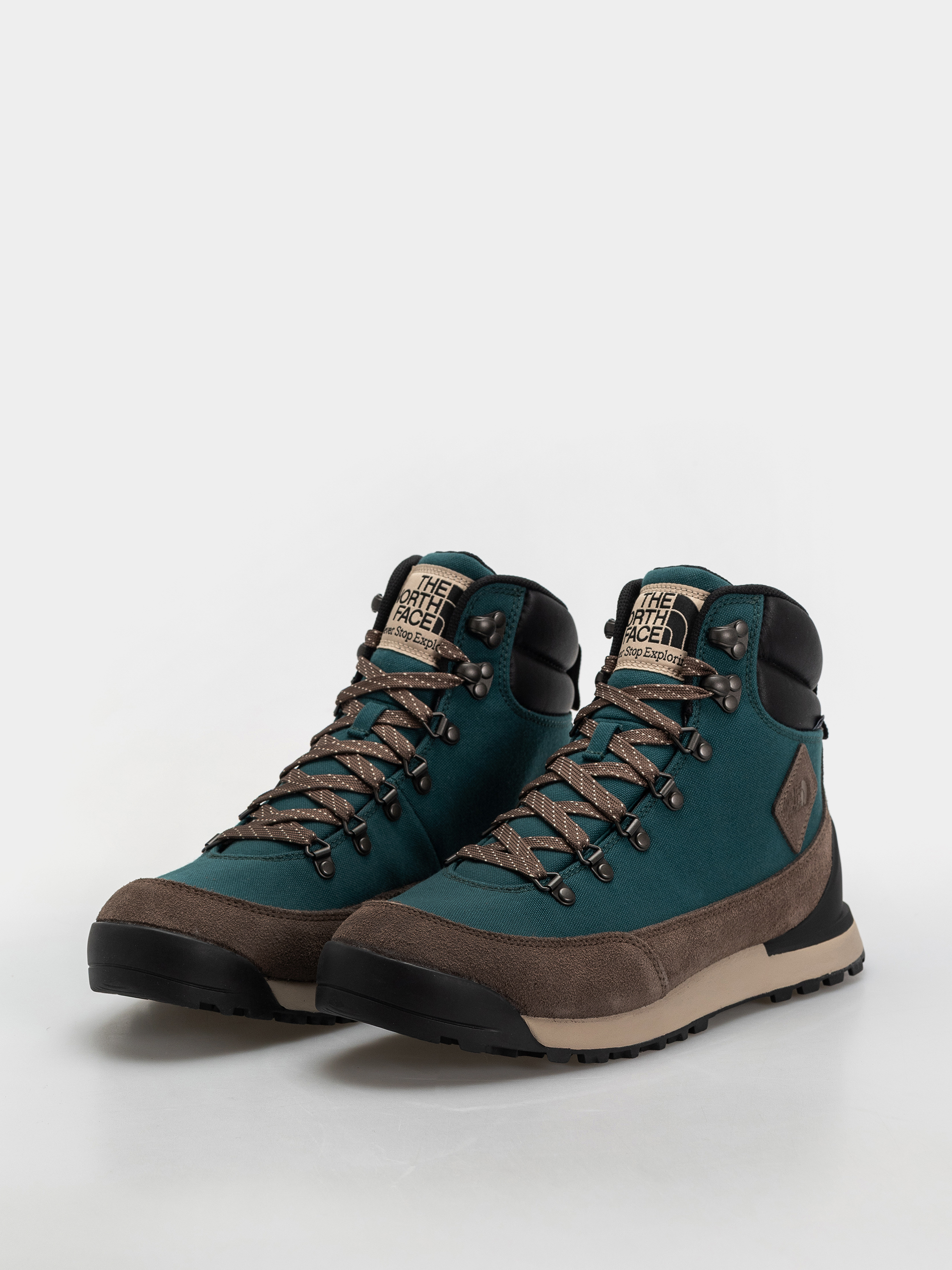 Topánky The North Face Back To Berkeley Iv Textile Wp (pacific teal/smokey bro)
