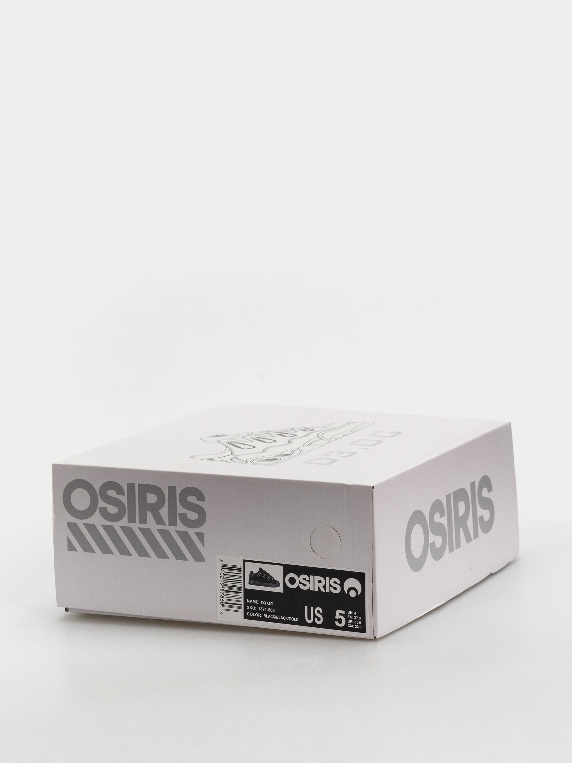 Topánky Osiris D3 OG (black/black/gold)