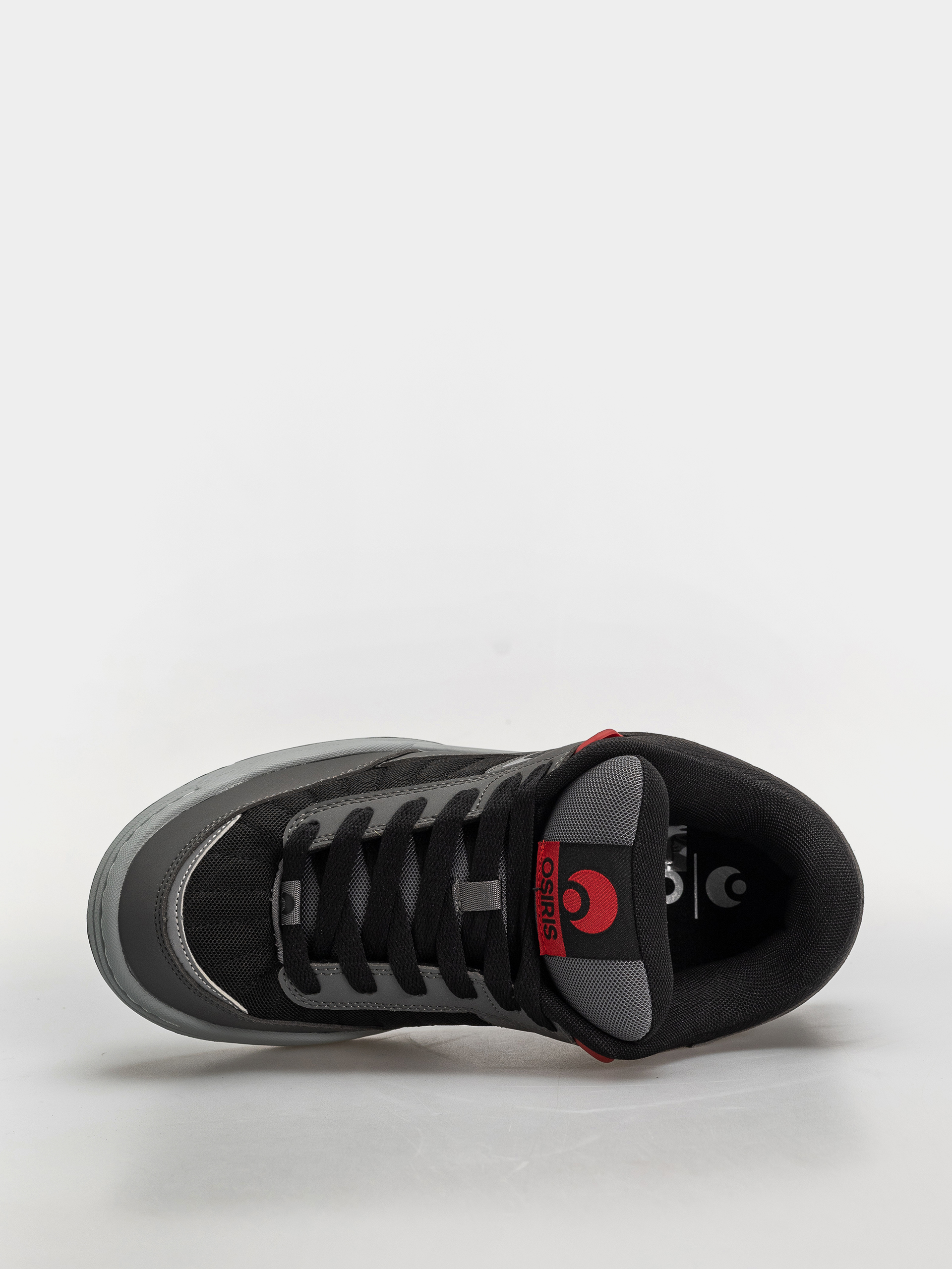 Topánky Osiris Flux (charcoal/black/red)