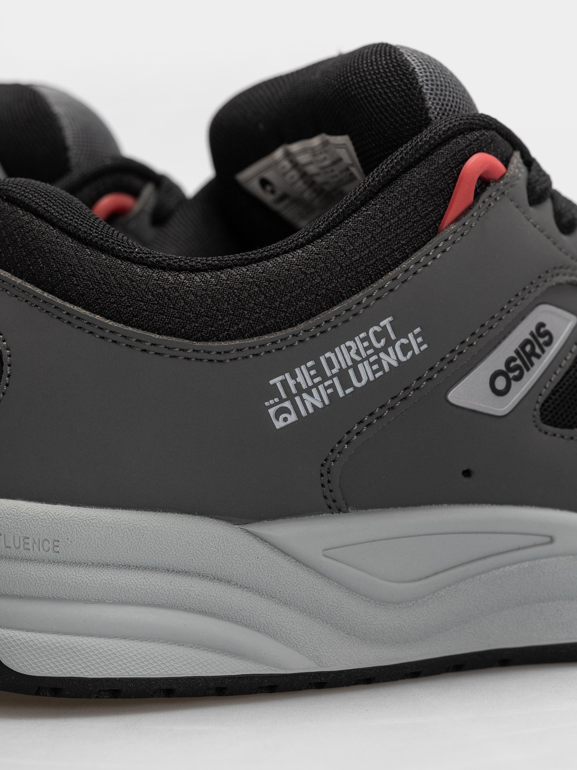 Topánky Osiris Flux (charcoal/black/red)