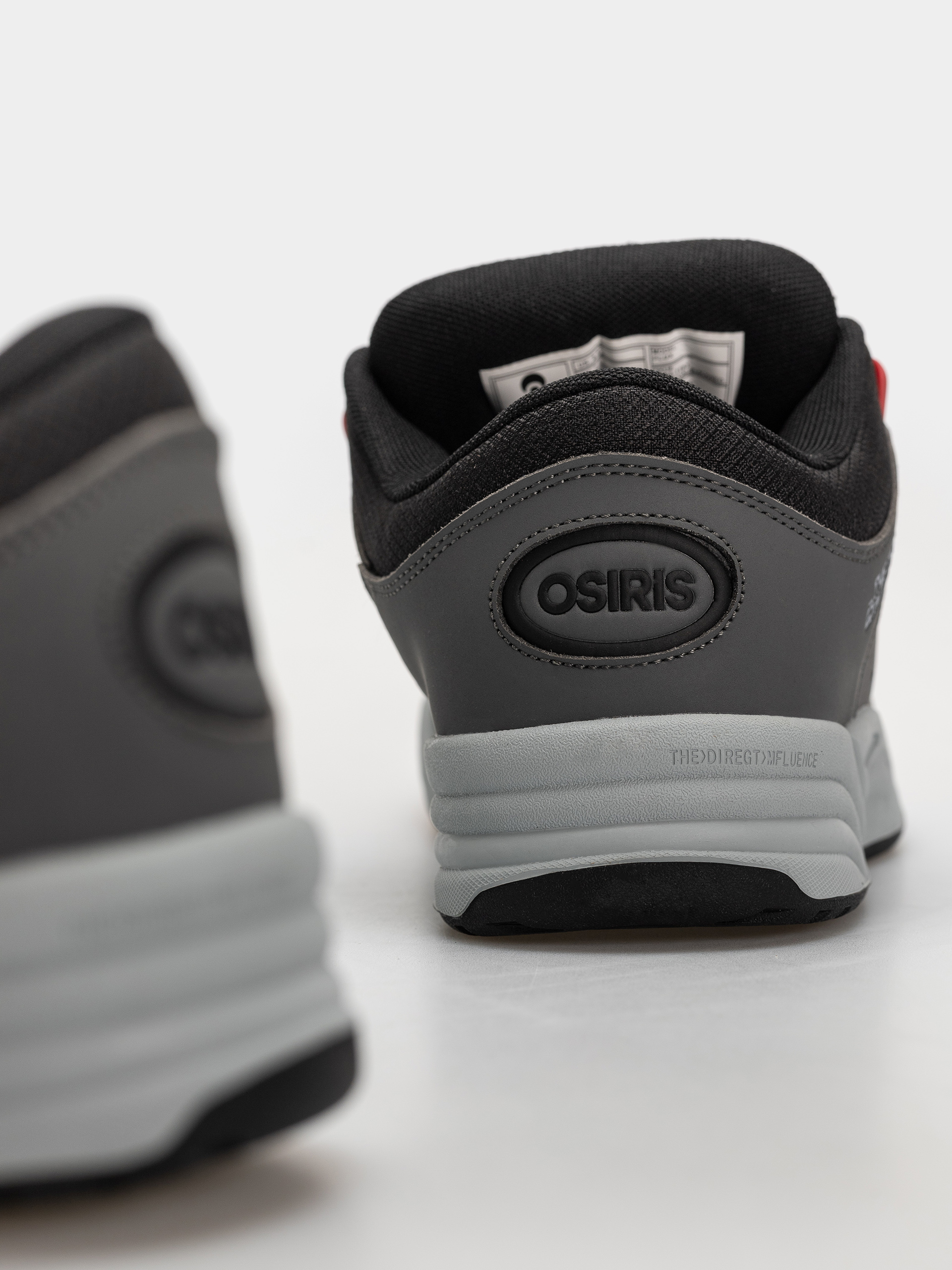 Topánky Osiris Flux (charcoal/black/red)