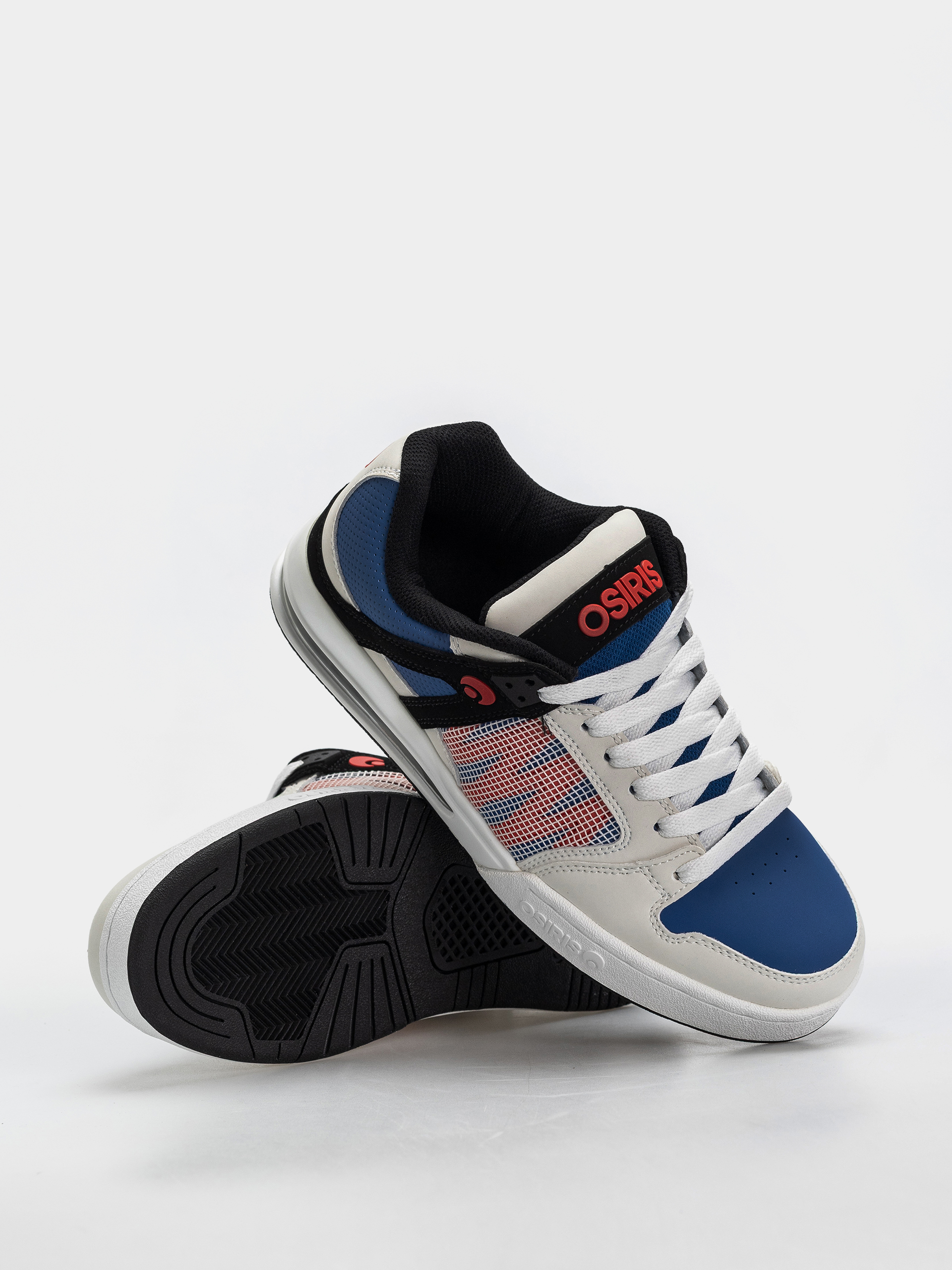 Topánky Osiris Pixel (bone/blue/orange)