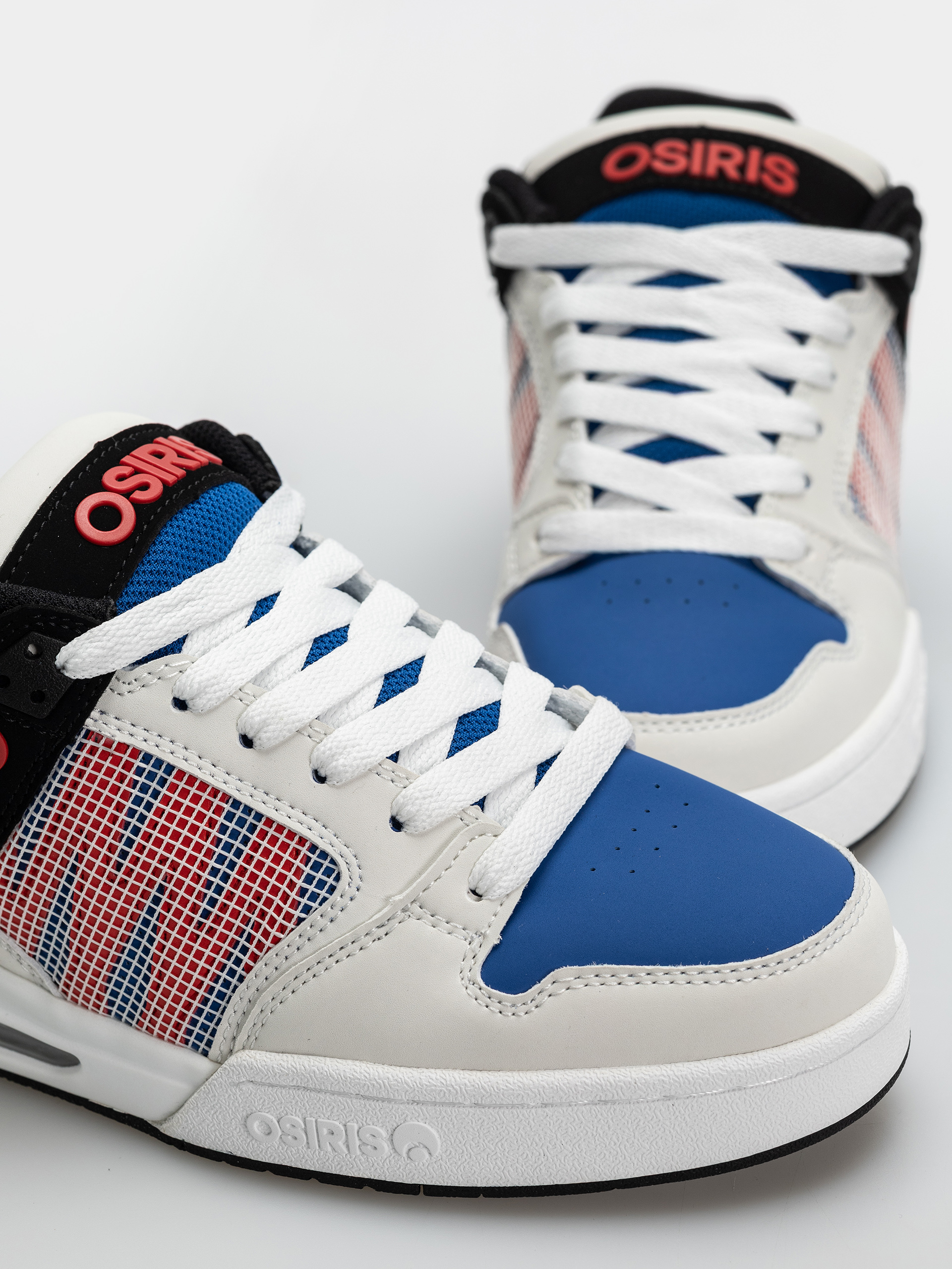Topánky Osiris Pixel (bone/blue/orange)