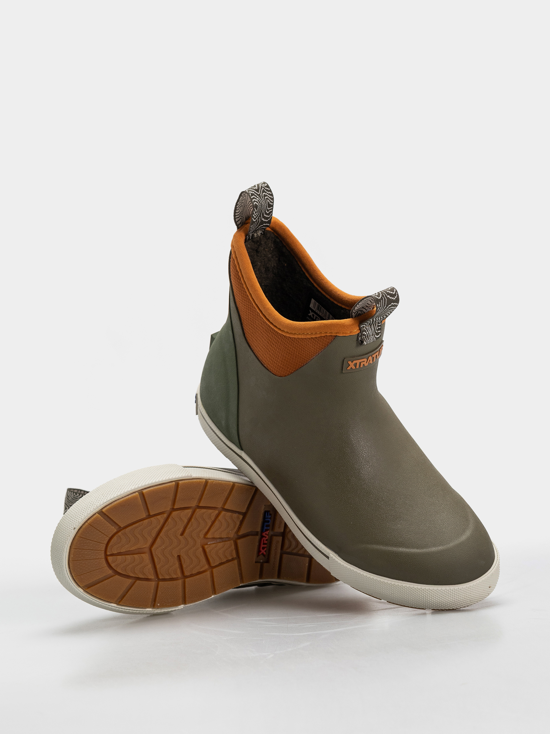 Topánky Xtratuf Camp Collection Ankle Deck Boot (dark olive spice)