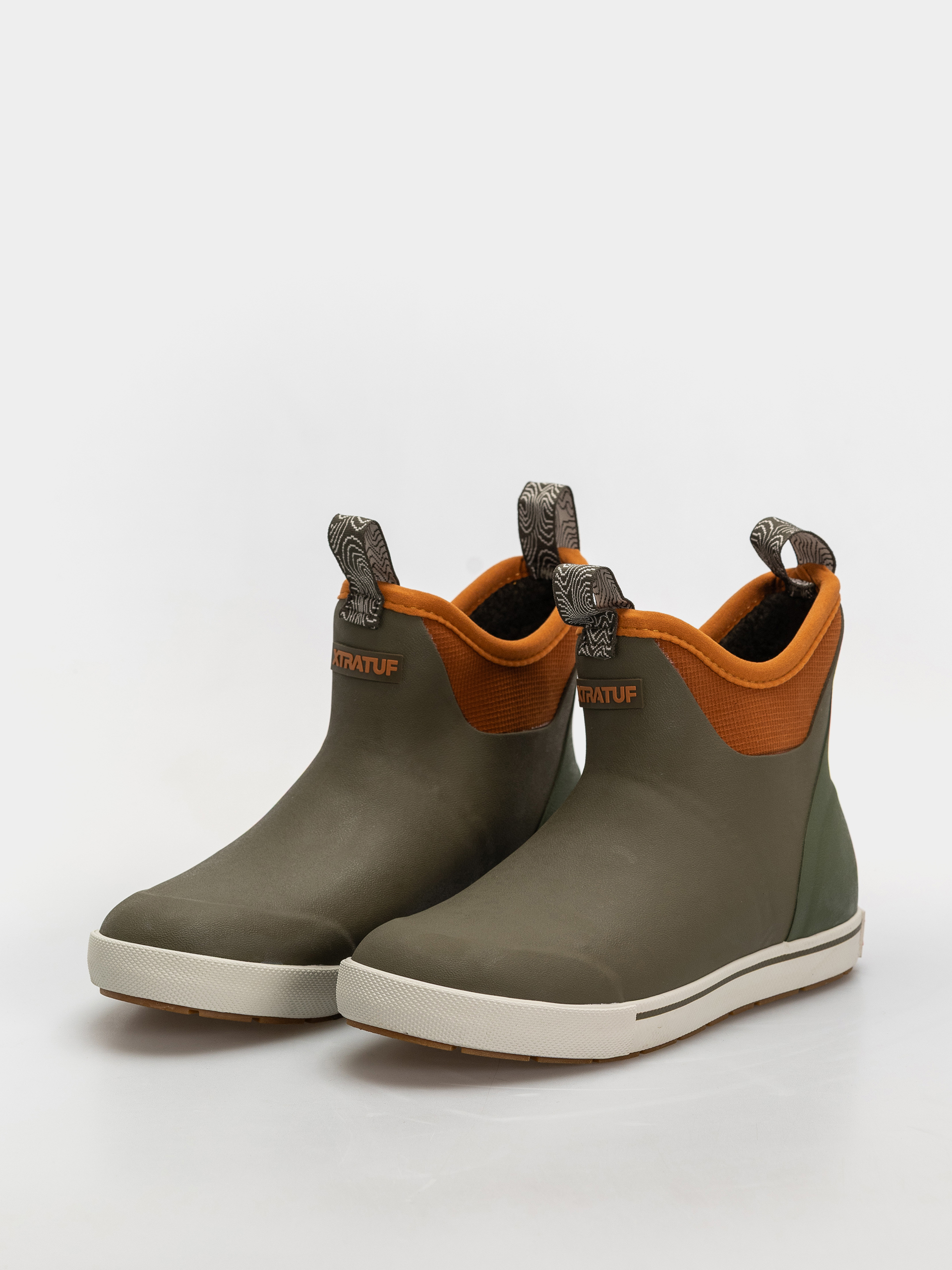 Topánky Xtratuf Camp Collection Ankle Deck Boot (dark olive spice)