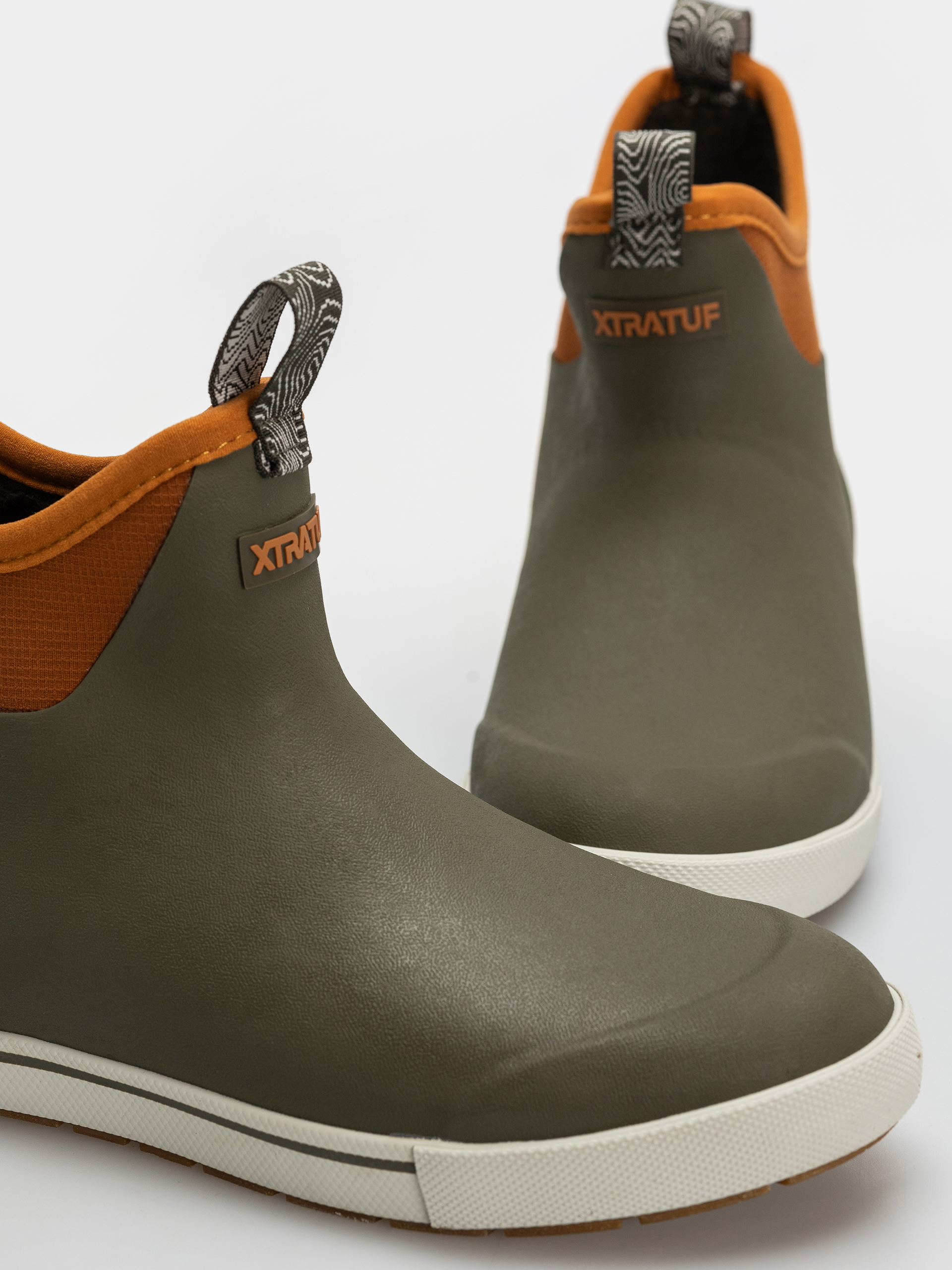 Topánky Xtratuf Camp Collection Ankle Deck Boot (dark olive spice)