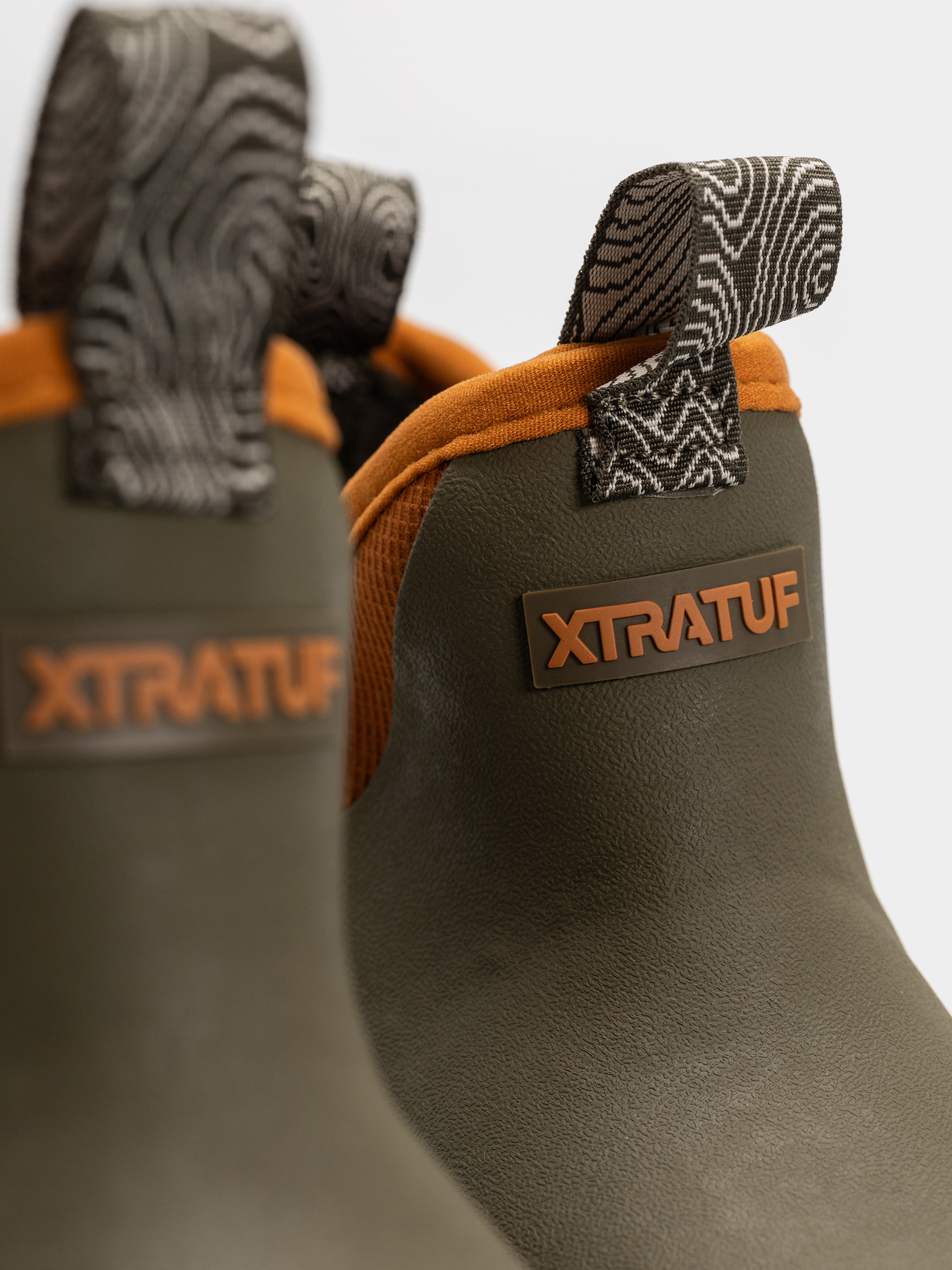Topánky Xtratuf Camp Collection Ankle Deck Boot (dark olive spice)