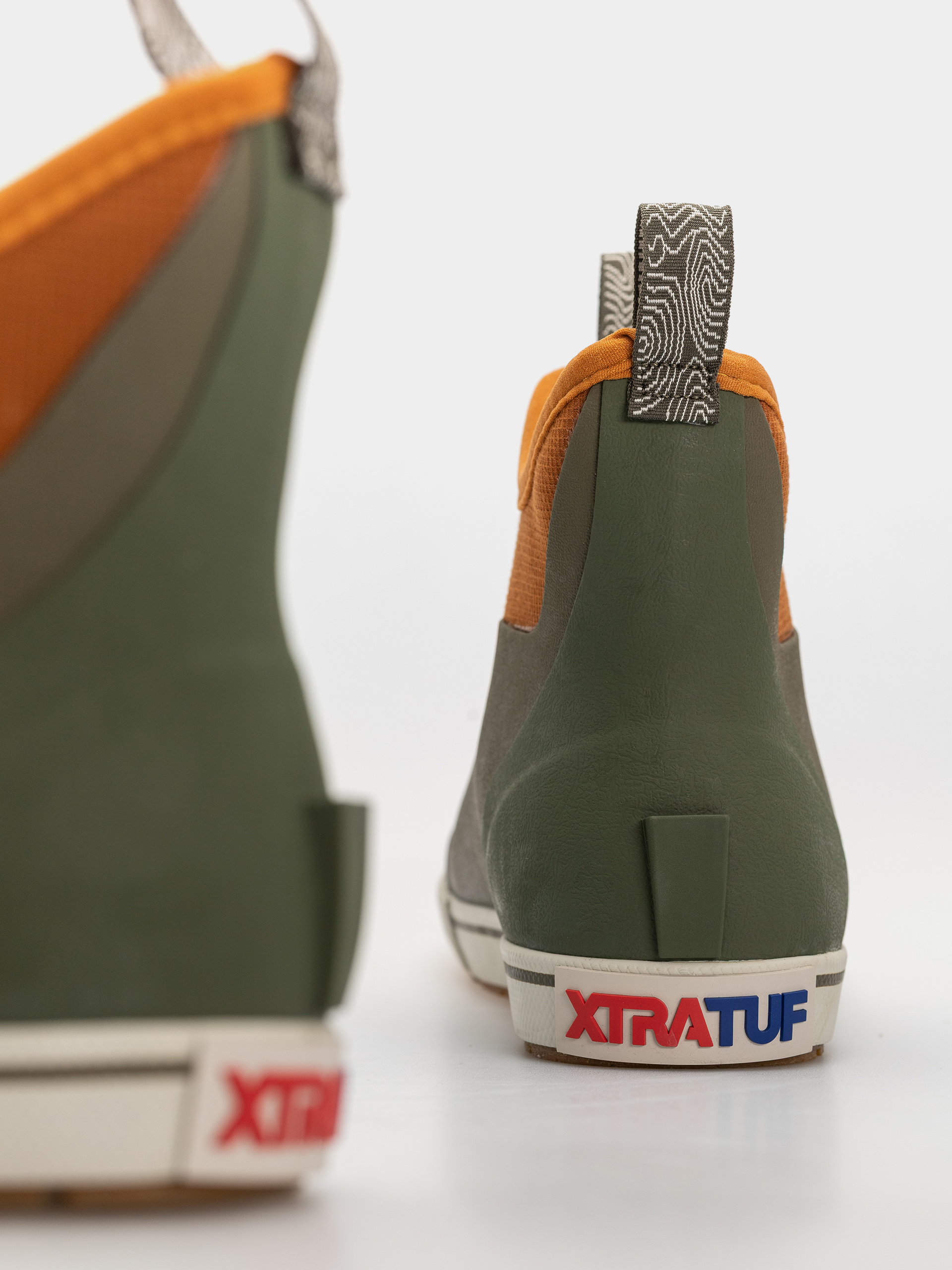 Topánky Xtratuf Camp Collection Ankle Deck Boot (dark olive spice)