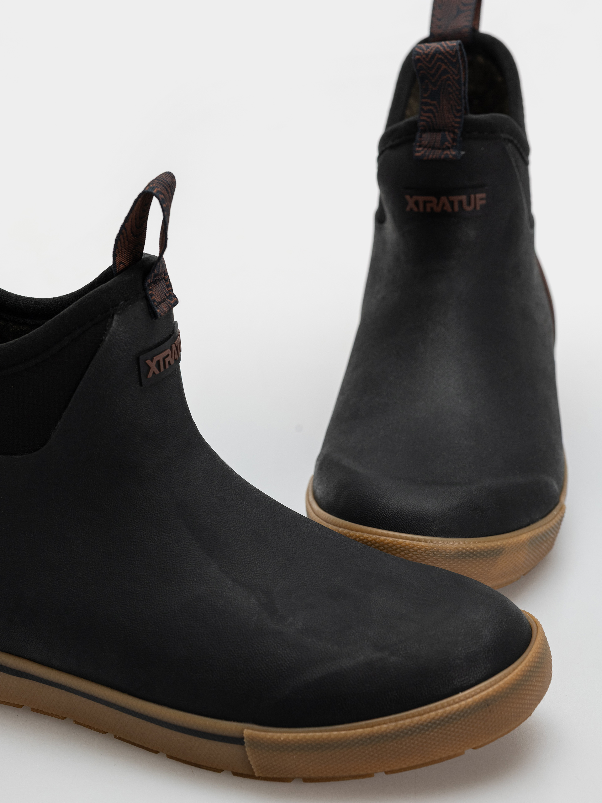 Topánky Xtratuf Camp Collection Ankle Deck Boot (black)