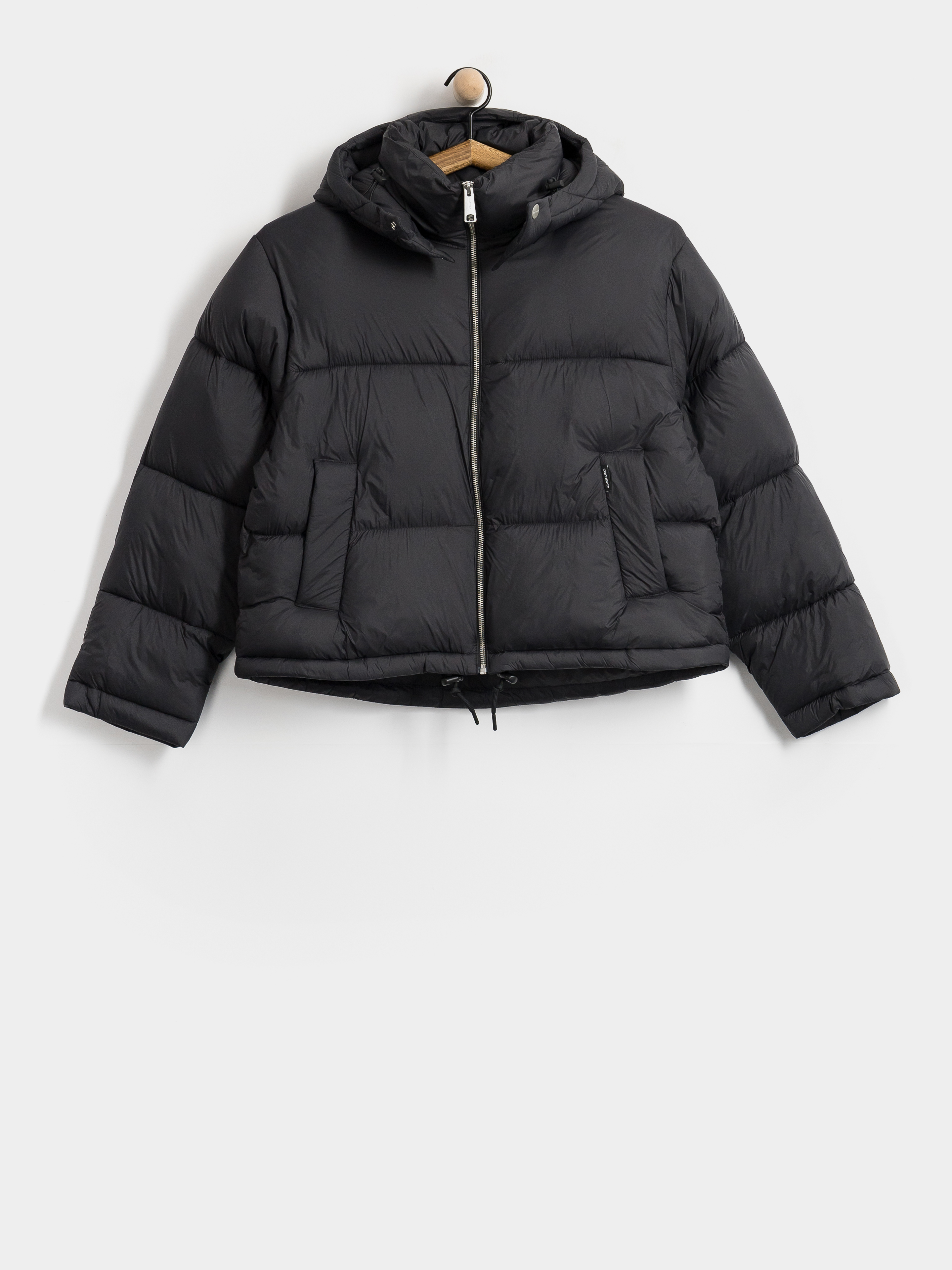 Bunda Carhartt WIP Haydon Wmn (black/shady grey)