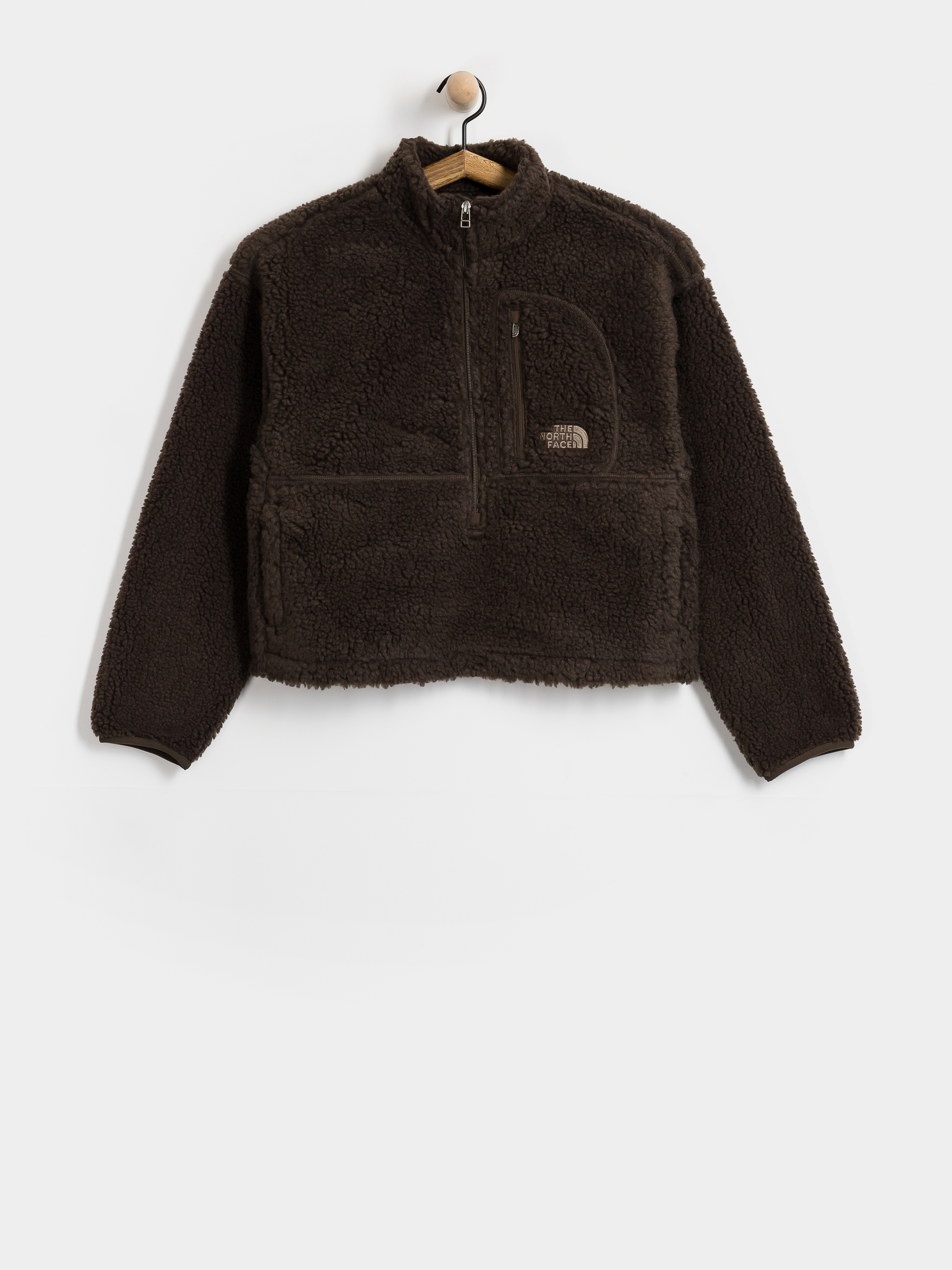 Bunda The North Face Extreme Pile 2 Pullover Wmn (dark chestnut)