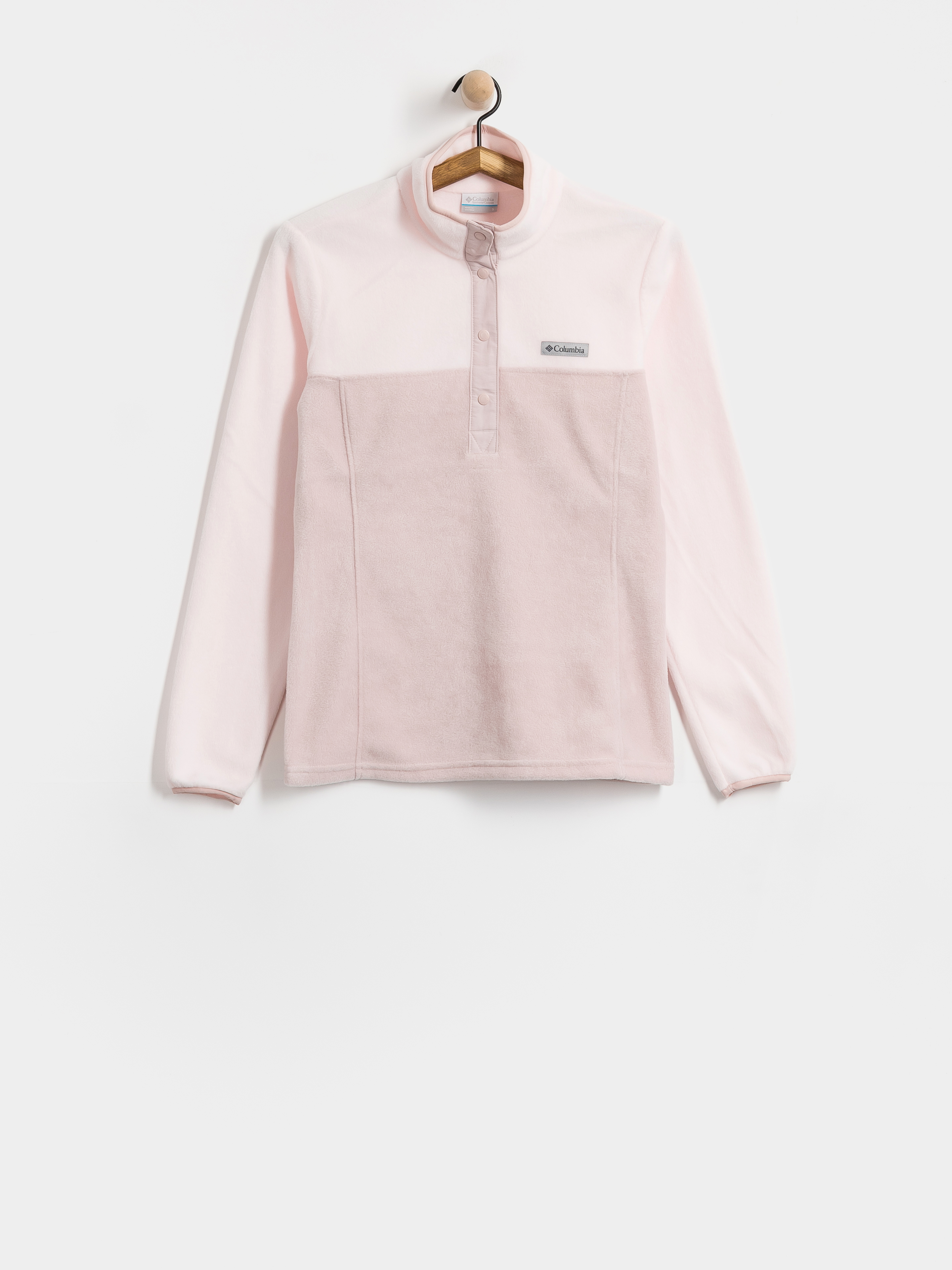 Flísová mikina Columbia Benton Springs 1/2 Snap Pull Over II Wmn (mineral pink/powder pink)