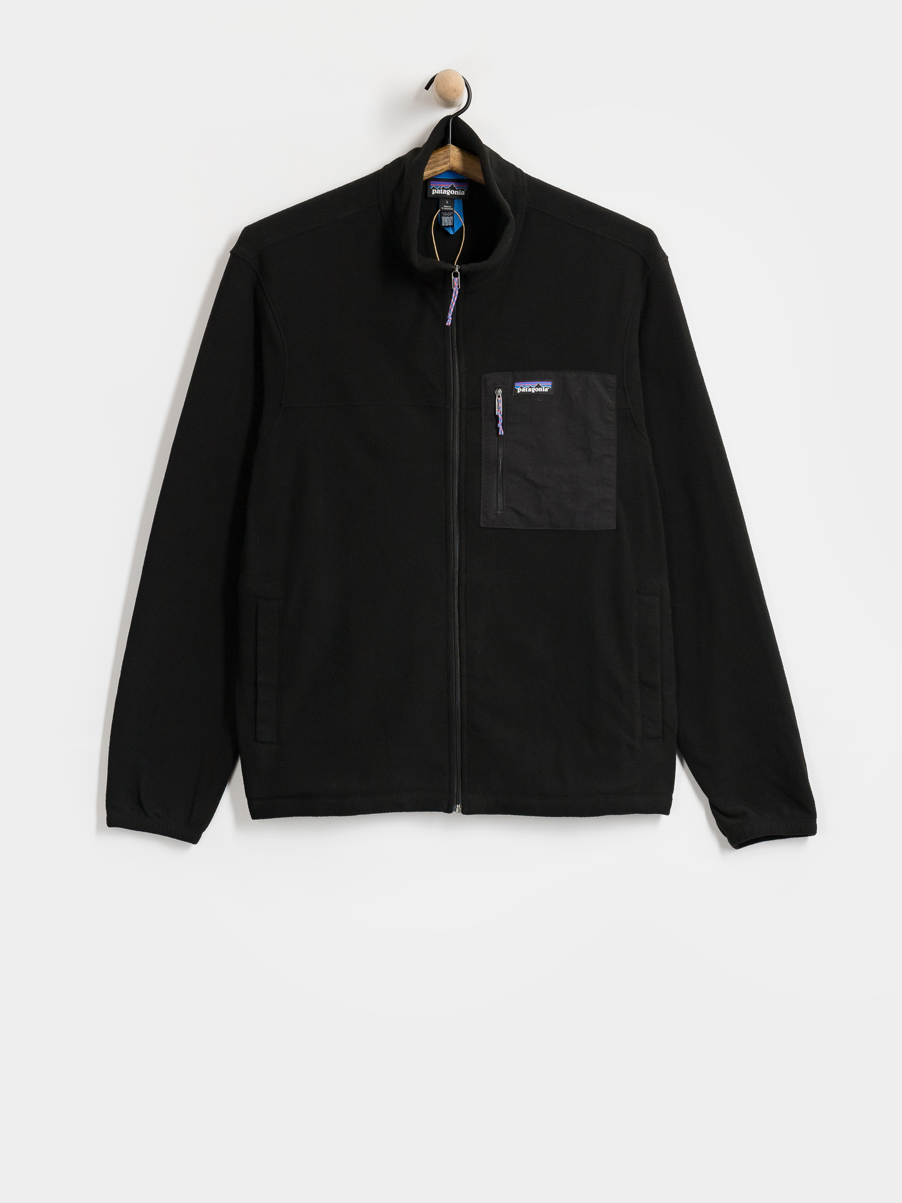 Bunda Patagonia Micro D Patch Pocket (black)