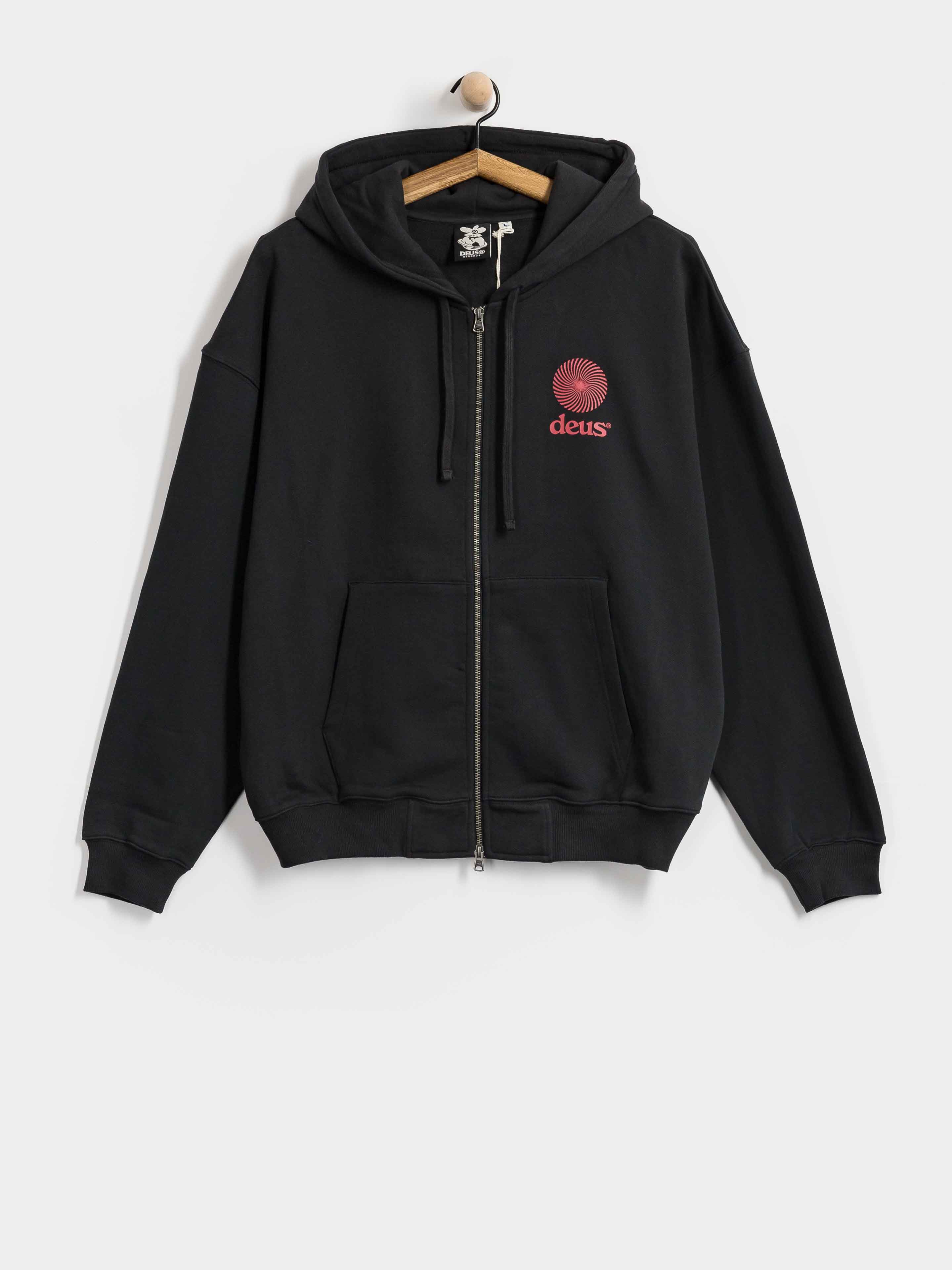 Mikina s kapucňou Deus Ex Machina Strata ZHD (black)