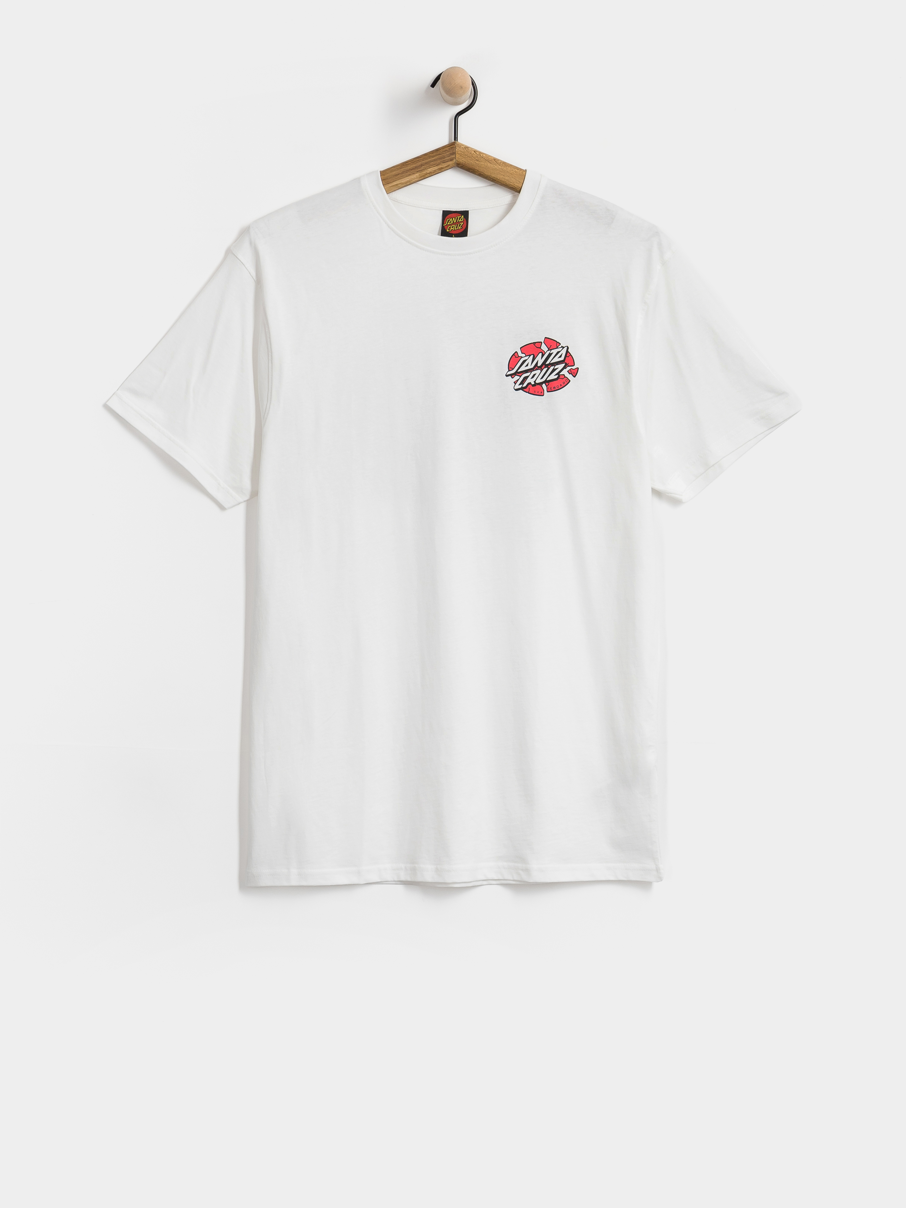 Tričko Santa Cruz Grabke Exploding Dot (white)