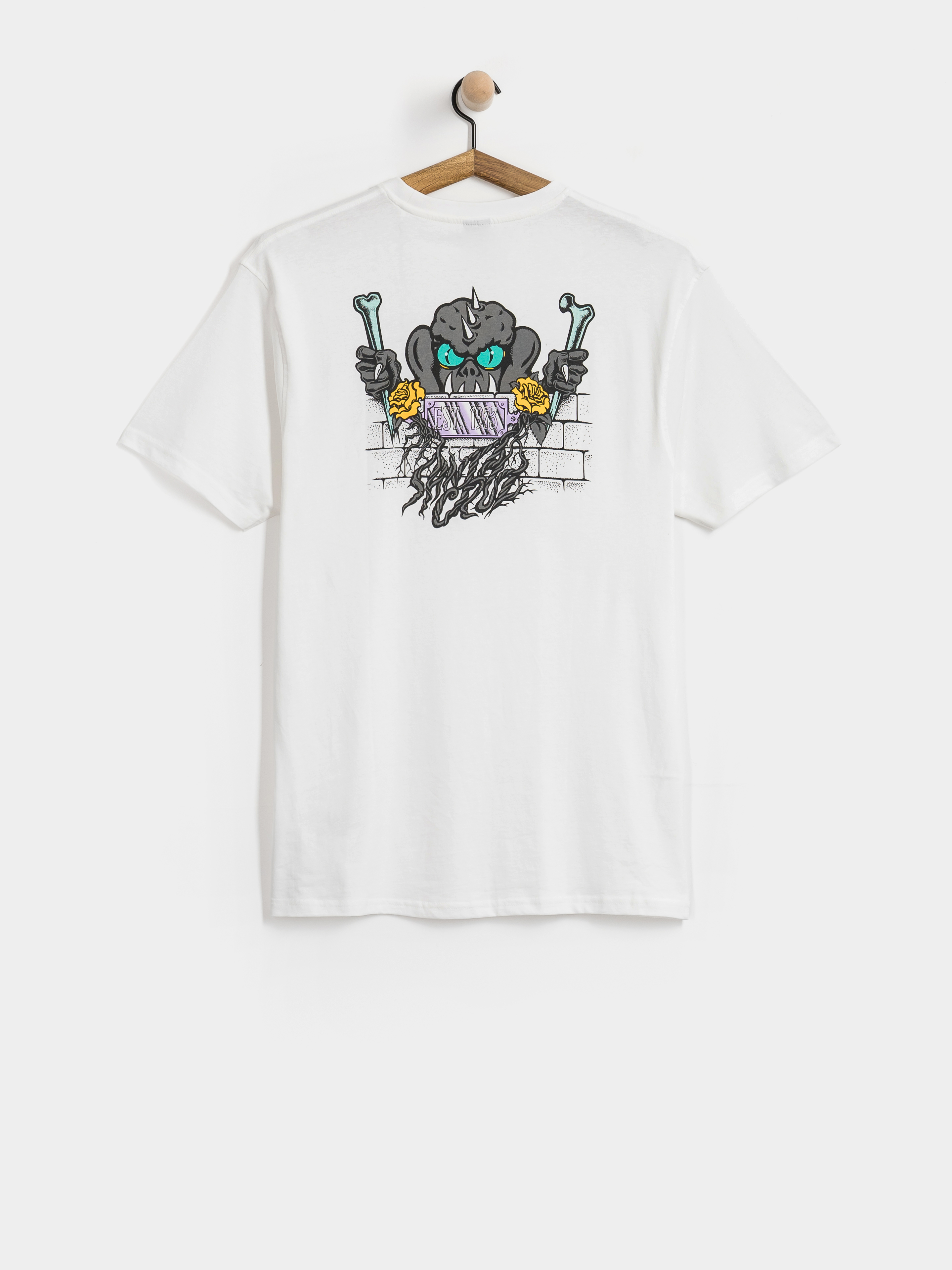 Tričko Santa Cruz Rankine Monster (white)