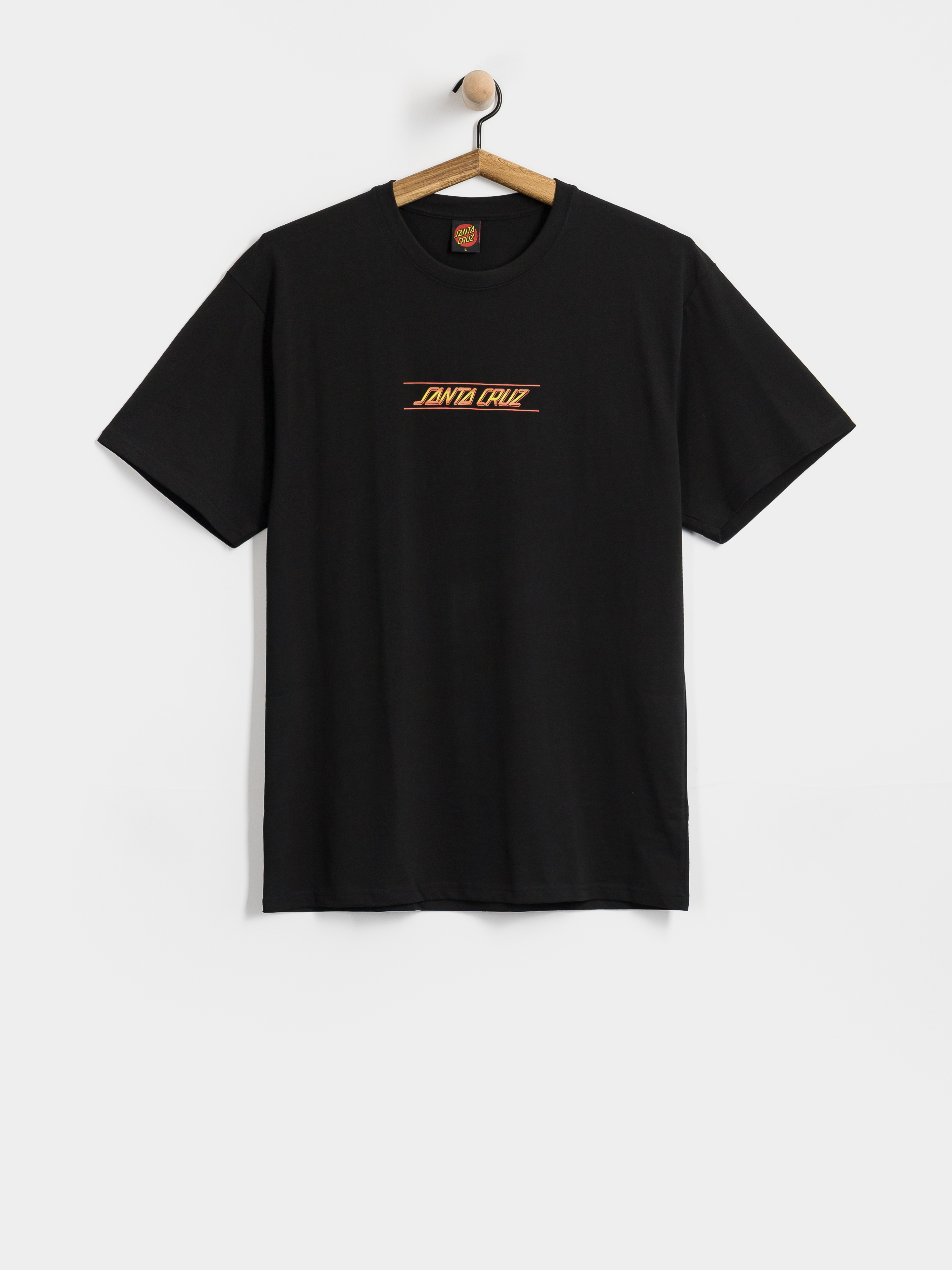 Tričko Santa Cruz Classic Fade Strip Centre (black)
