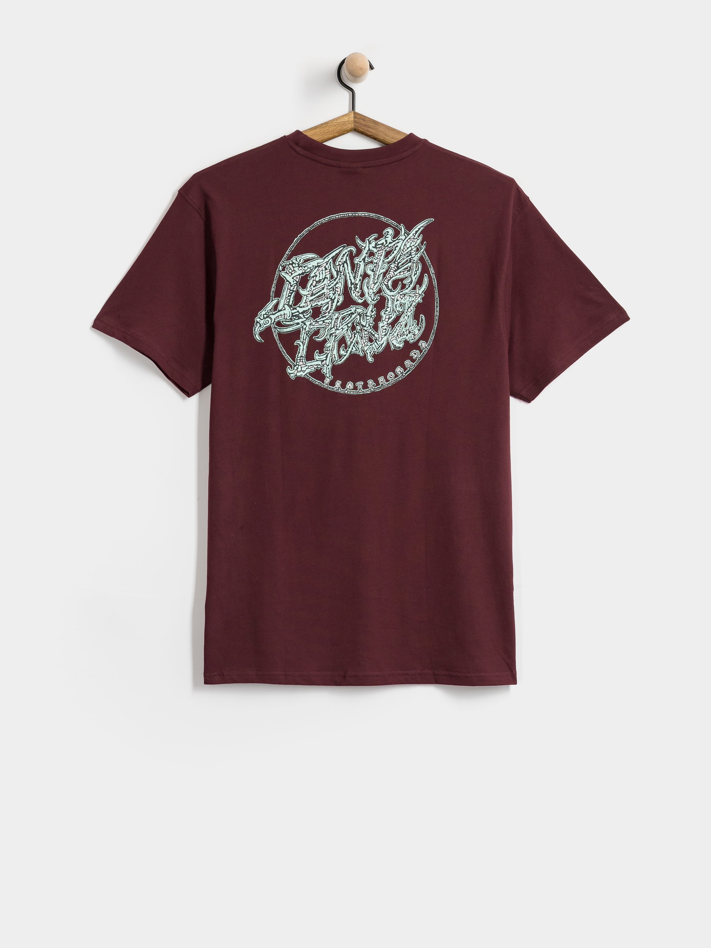 Tričko Santa Cruz Scourge Dot (dark plum)
