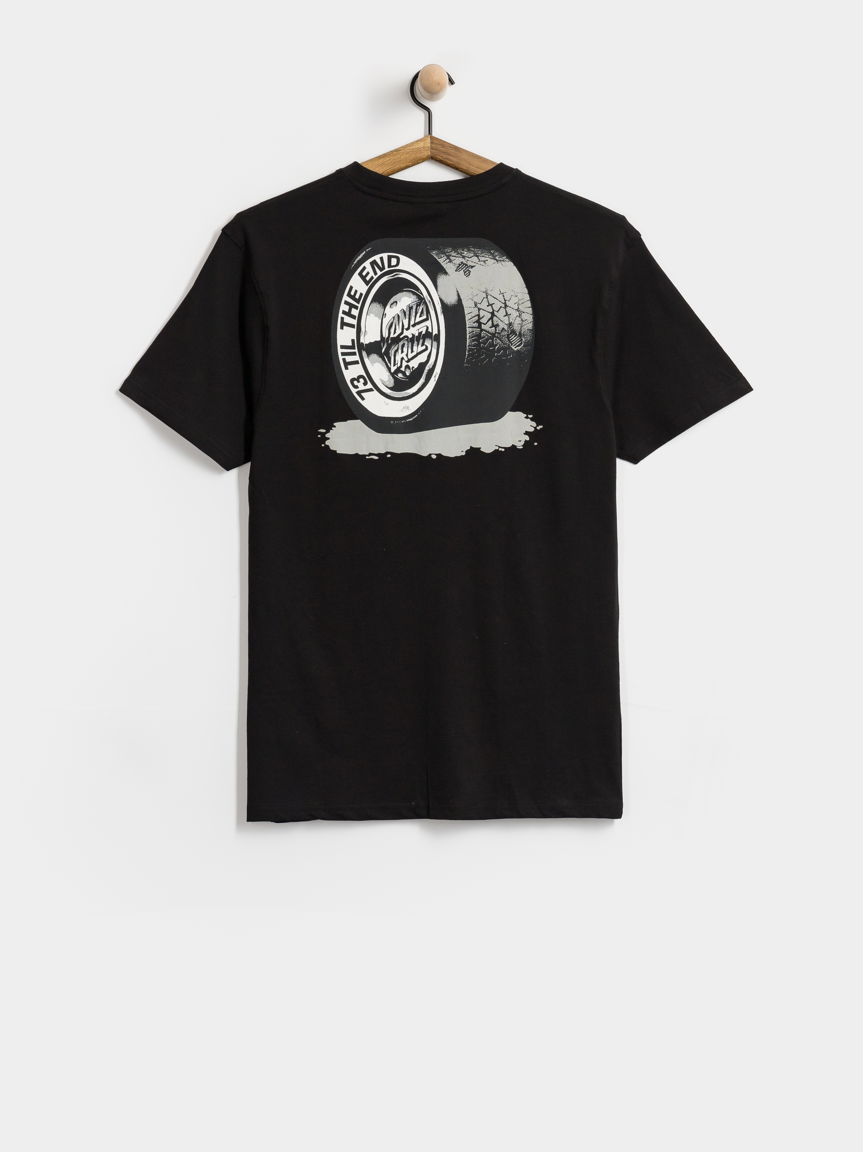 Tričko Santa Cruz Tte Tired Dot (black)