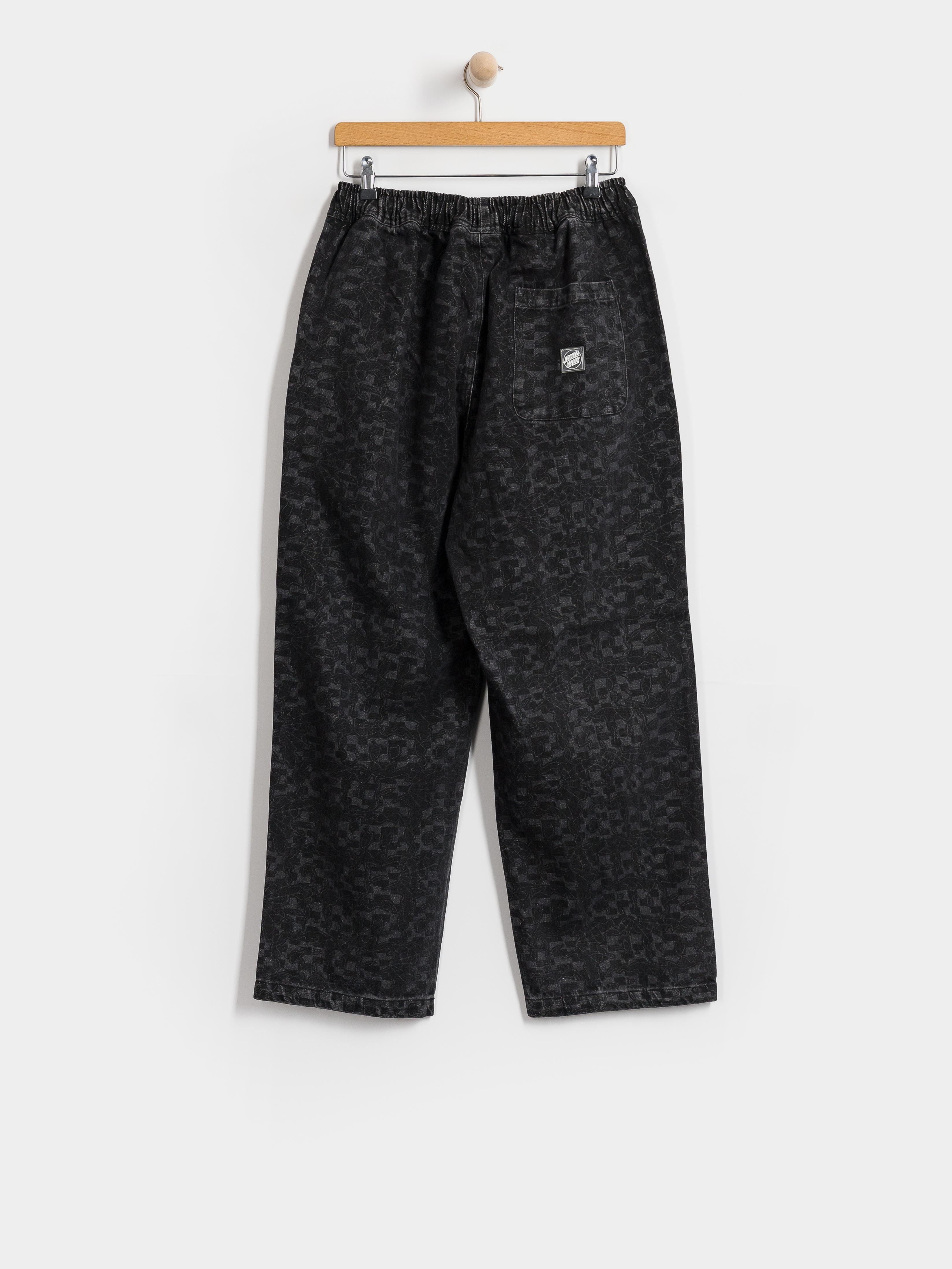 Nohavice Santa Cruz Carter Pants (black web)