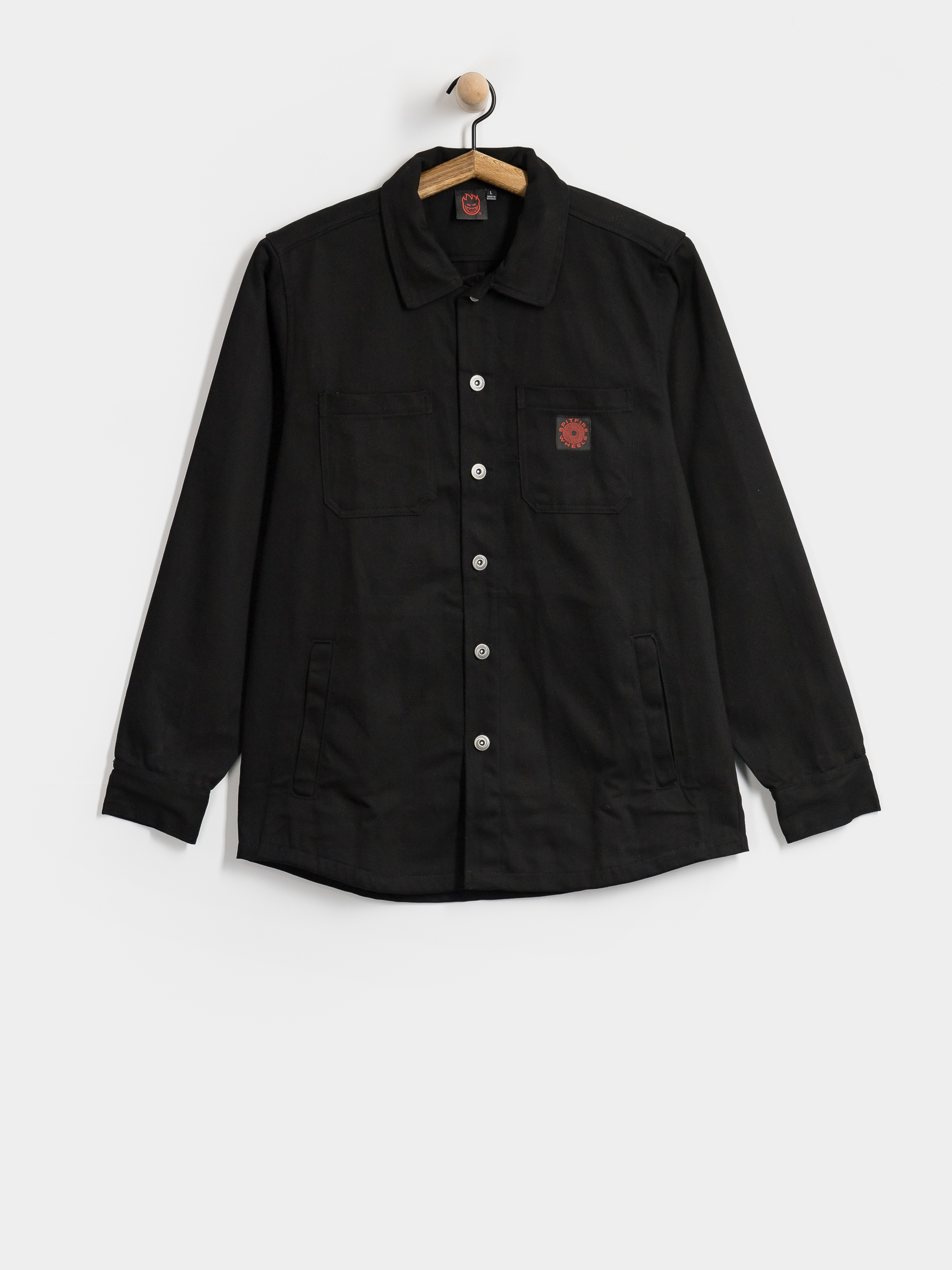 Košeľa Spitfire Classic 87 Swirl Shirt (black)