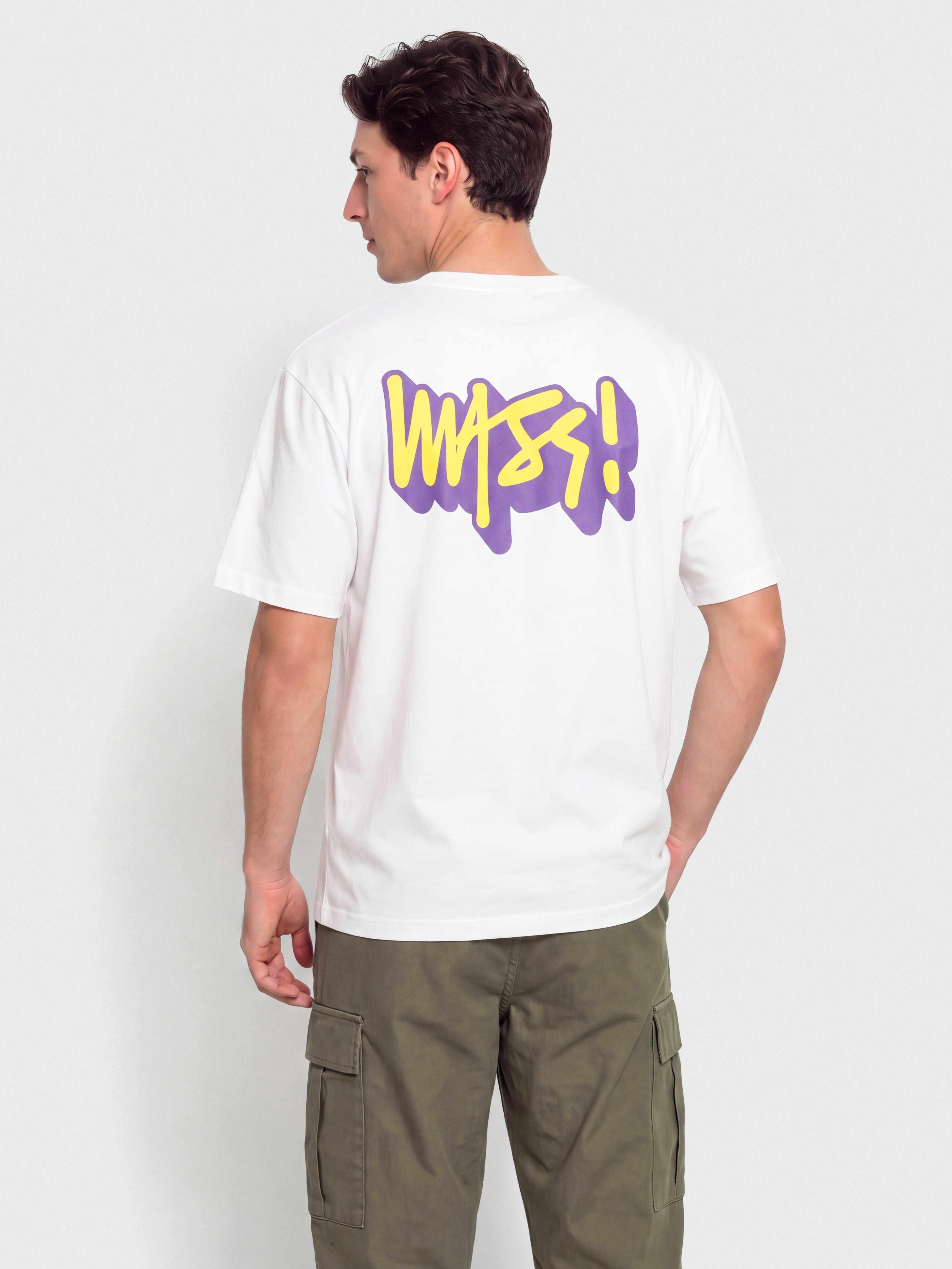 Tričko MassDnm Pop (white)