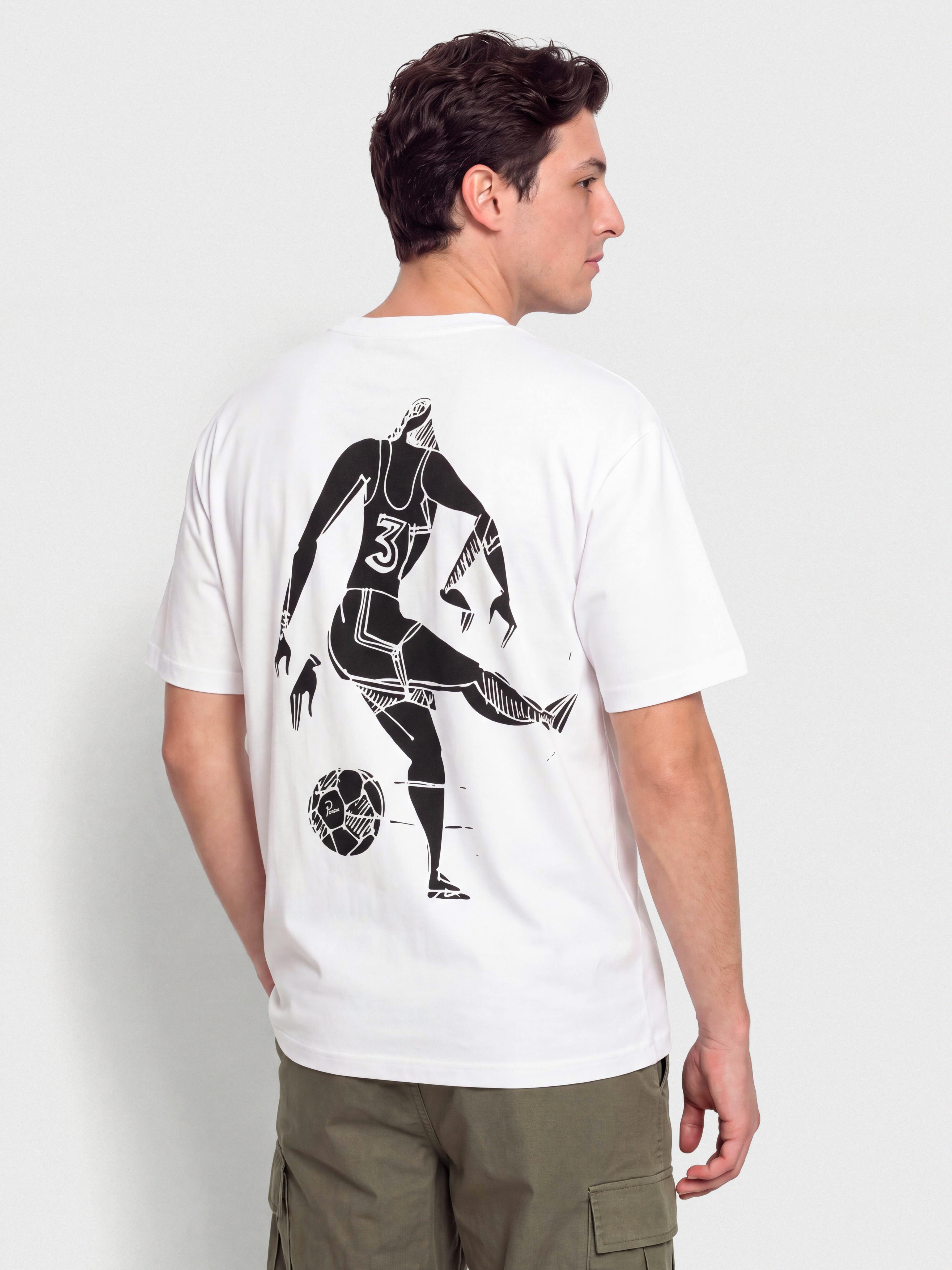 Tričko by Parra Kicked Around (white)
