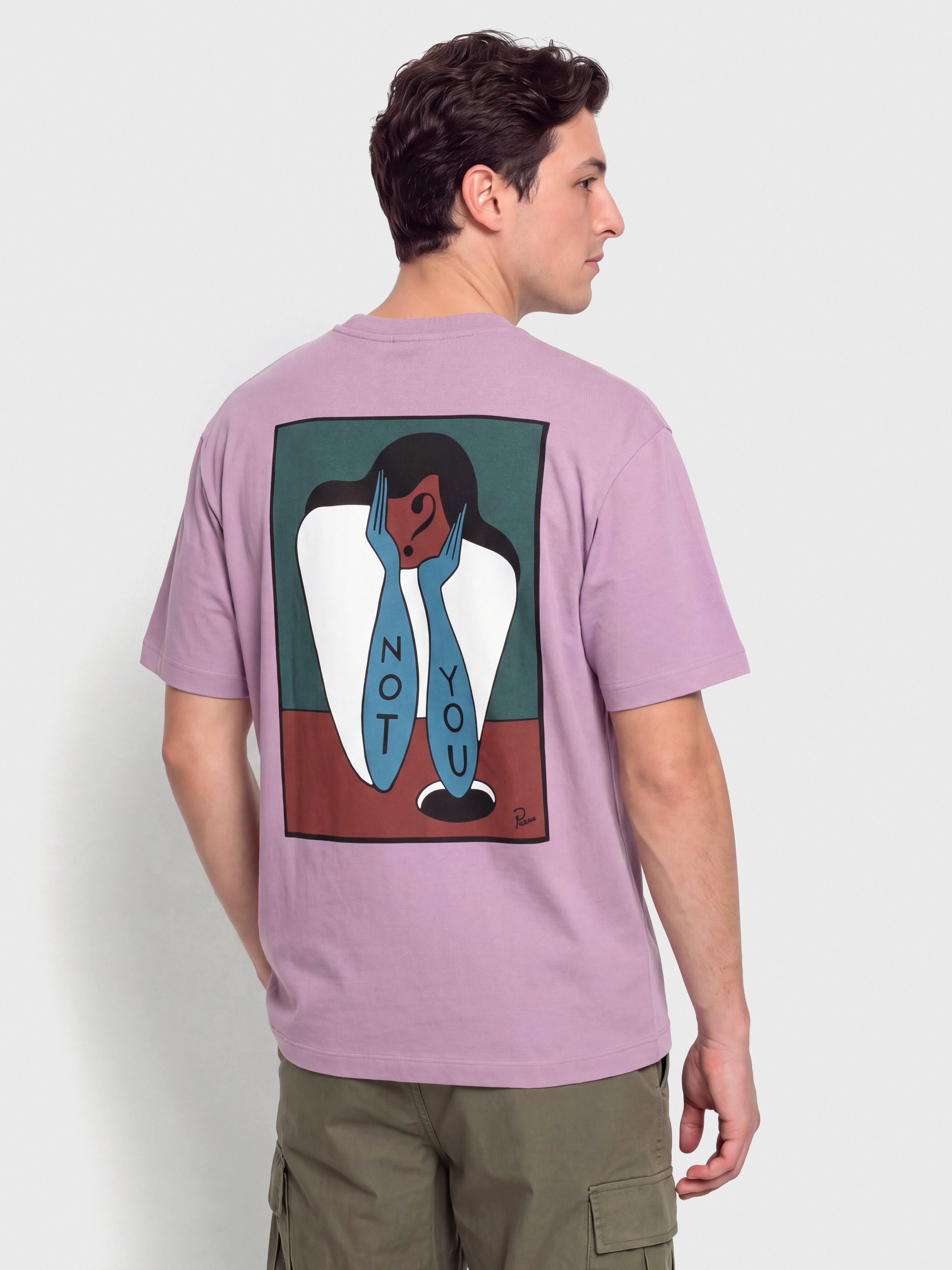 Tričko by Parra Not You (purple)