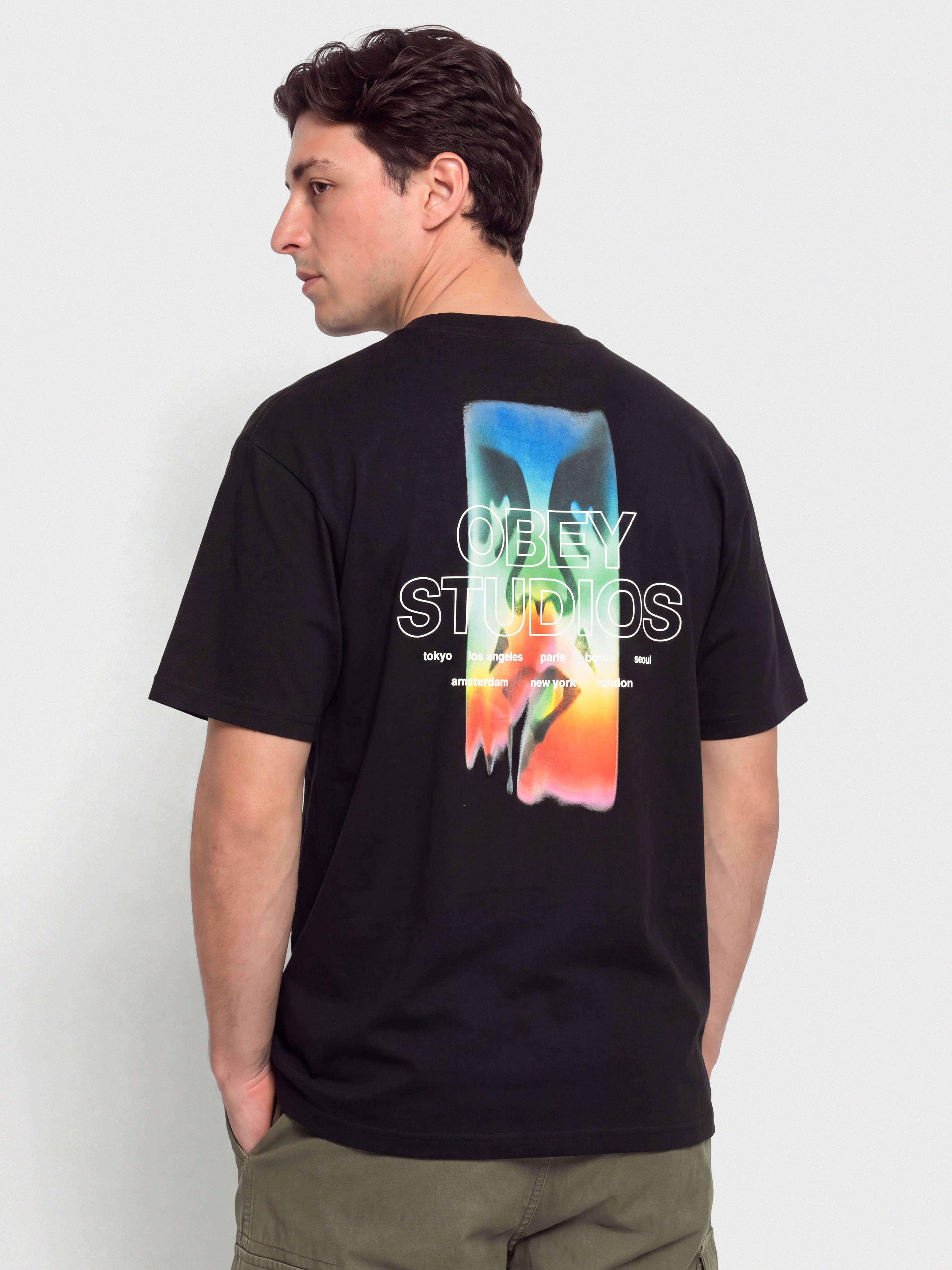 Tričko OBEY Spectrum
