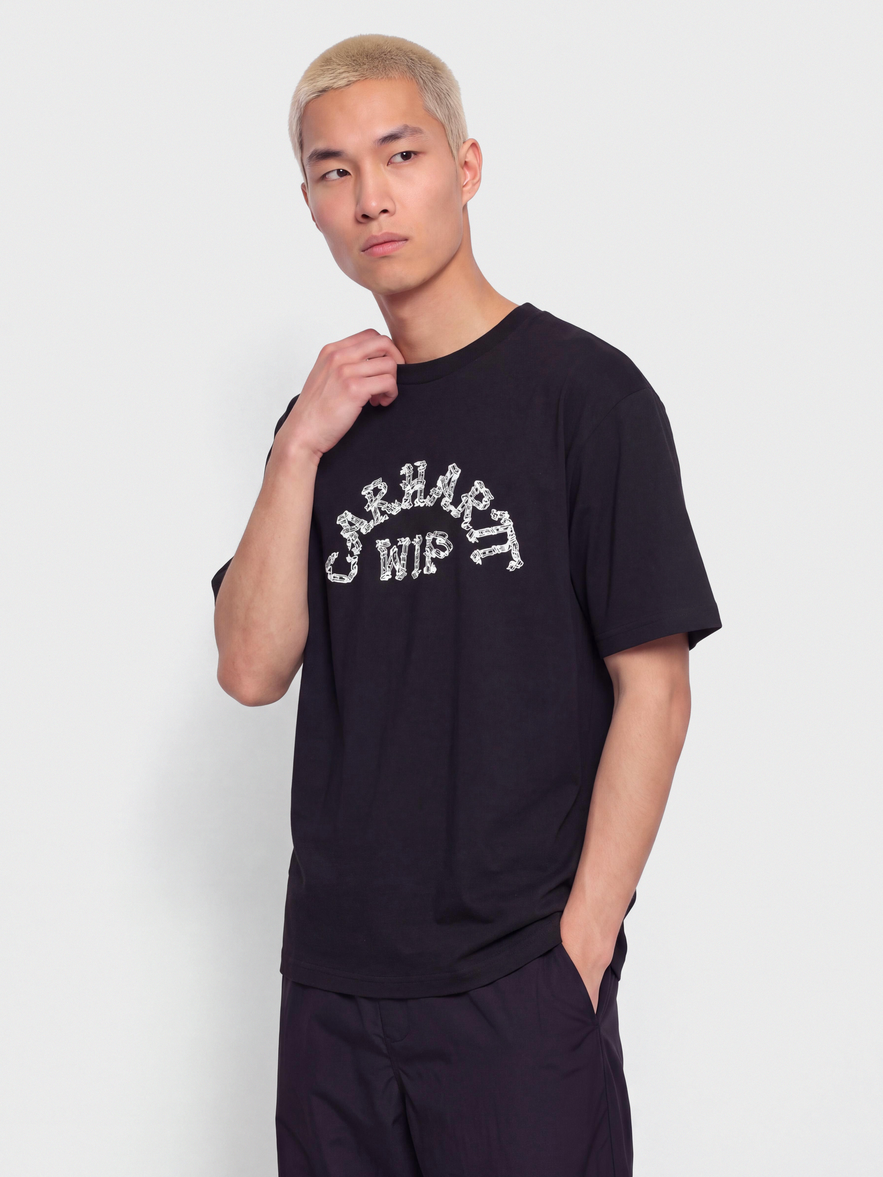 Triu010dko Carhartt WIP Ribbon Script (black)