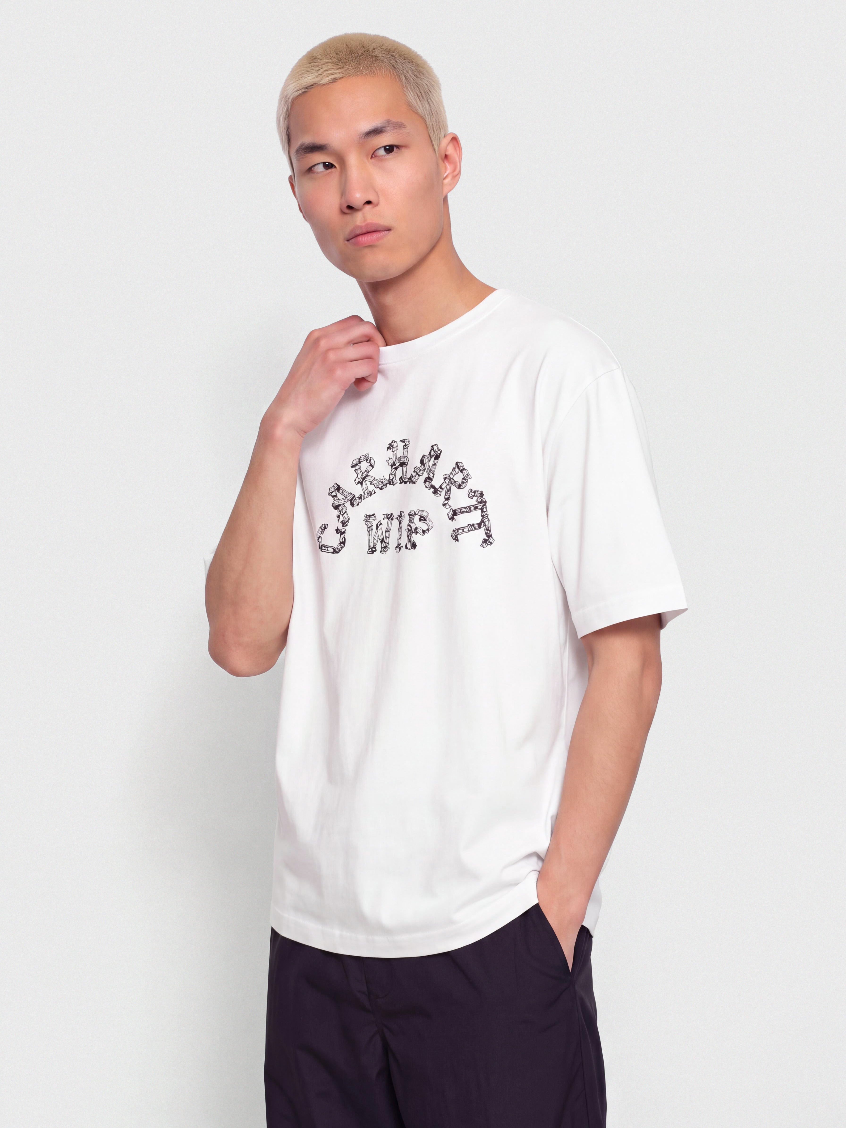 Triu010dko Carhartt WIP Ribbon Script (white)