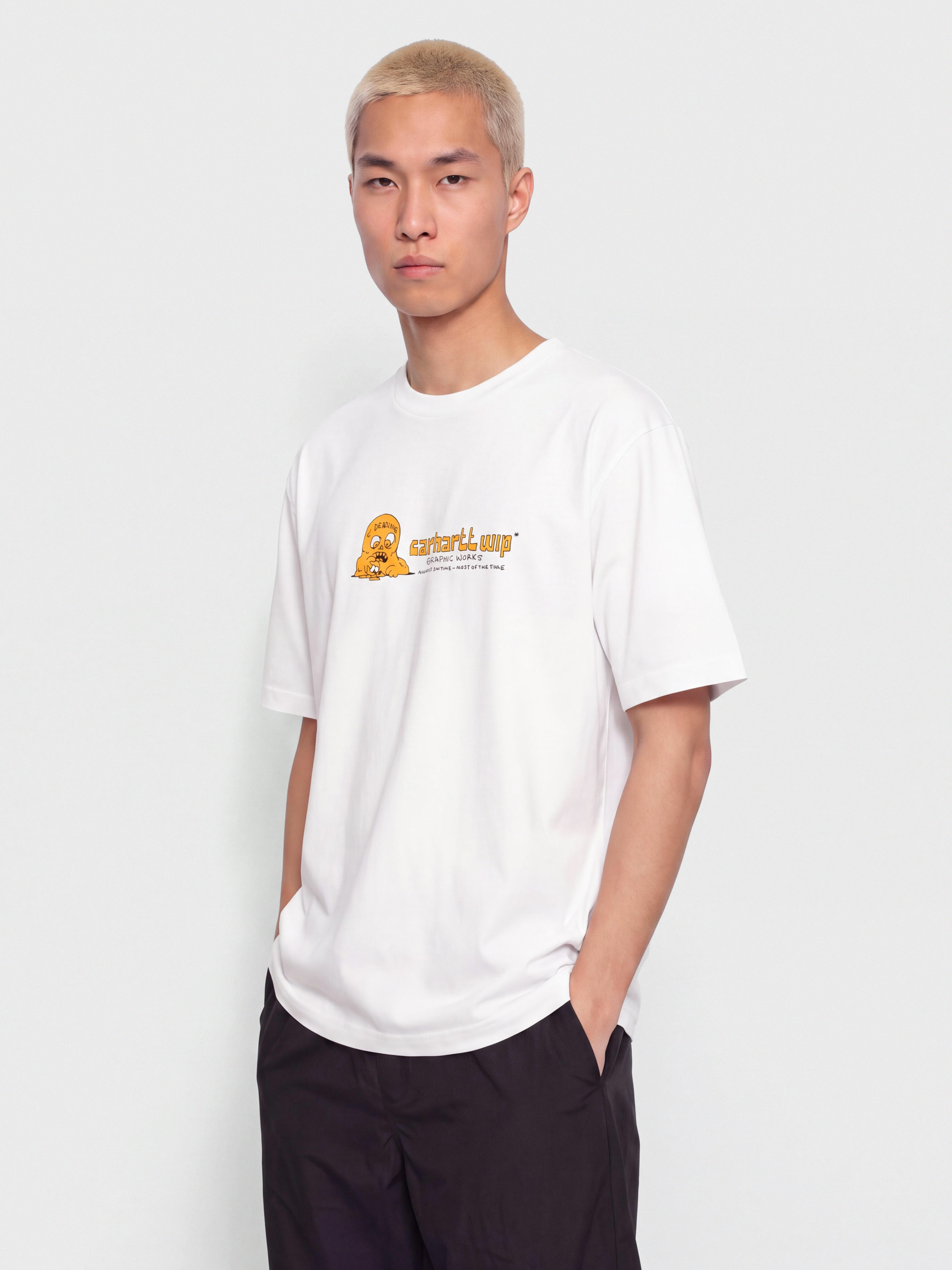 Tričko Carhartt WIP Deadline (white)