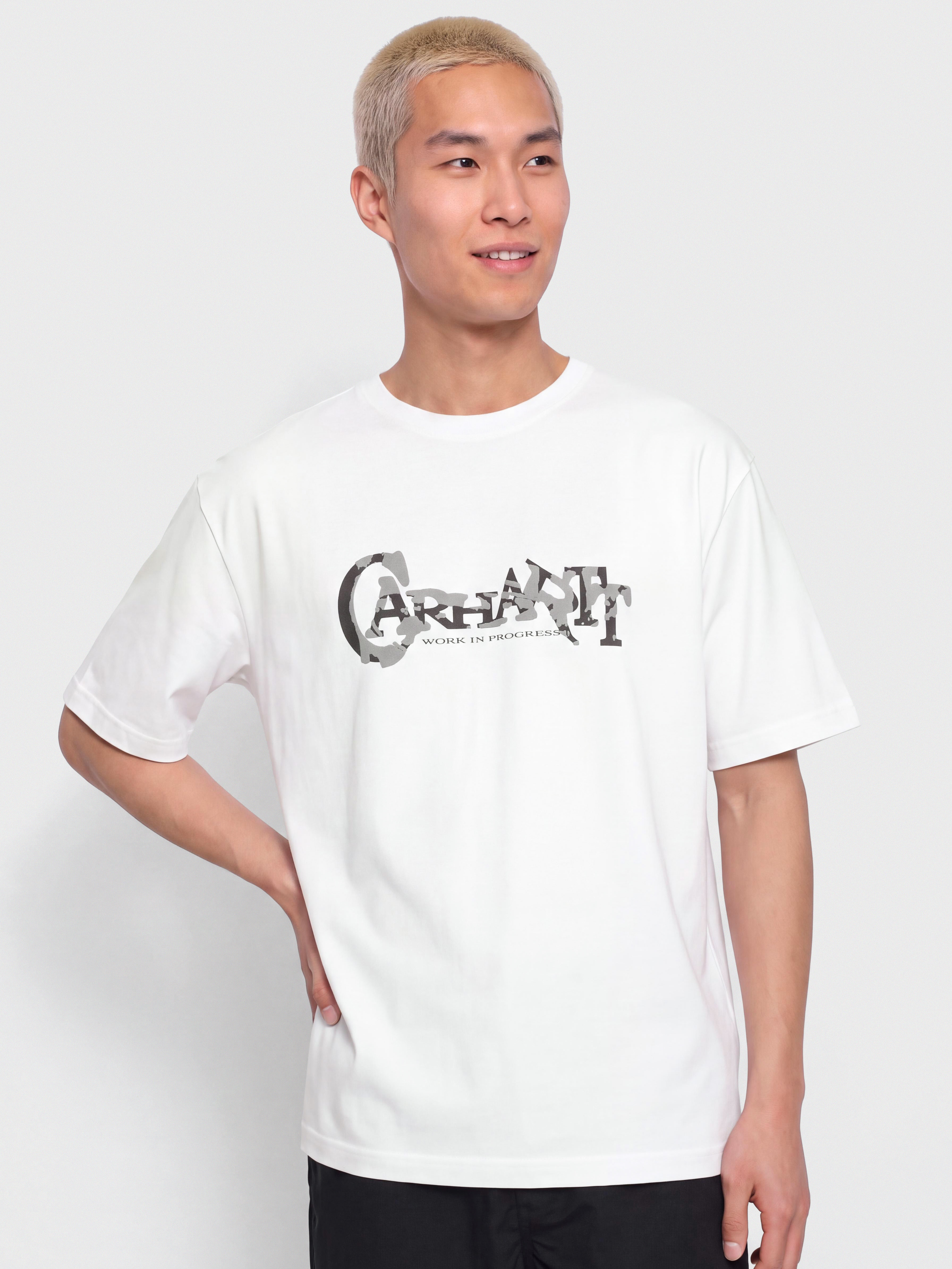 Tričko Carhartt WIP Chinsel Script (white)