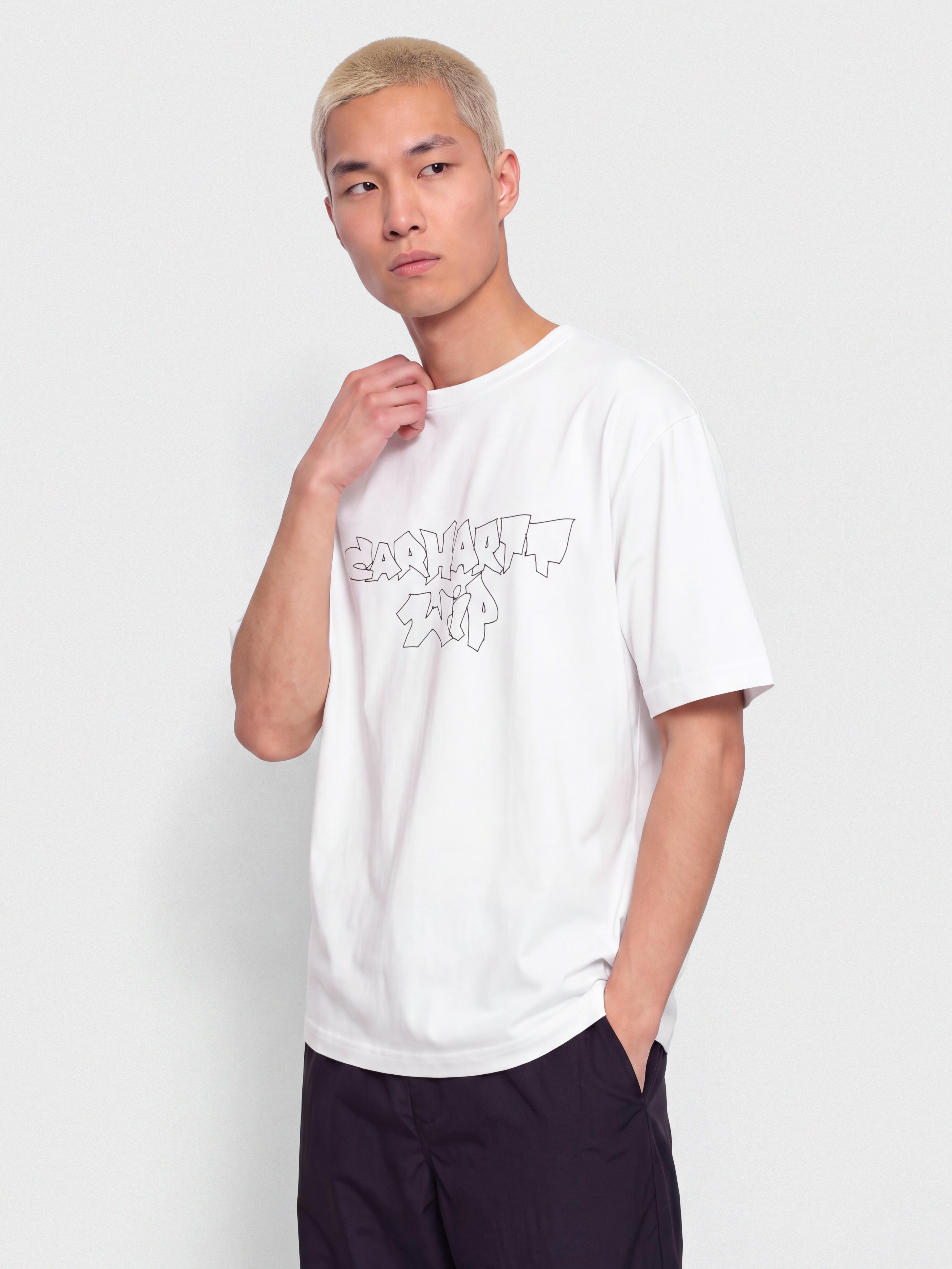 Tričko Carhartt WIP Blinkerfluid (white)