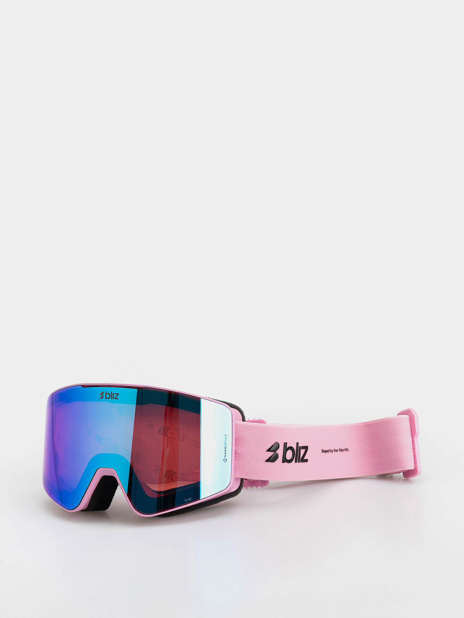 Snowboardové okuliare Bliz G001S (matte pink/n o n violet&blue)