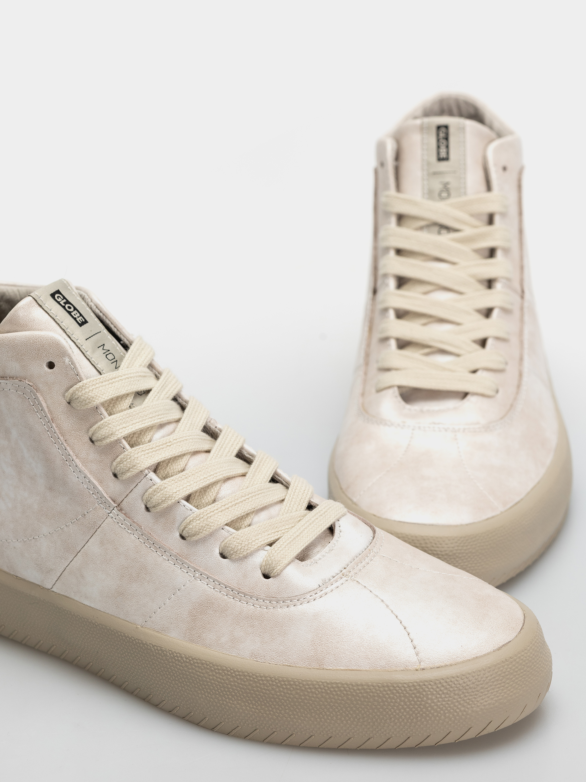 Topánky Globe Melbek High (white pearlized/montano)