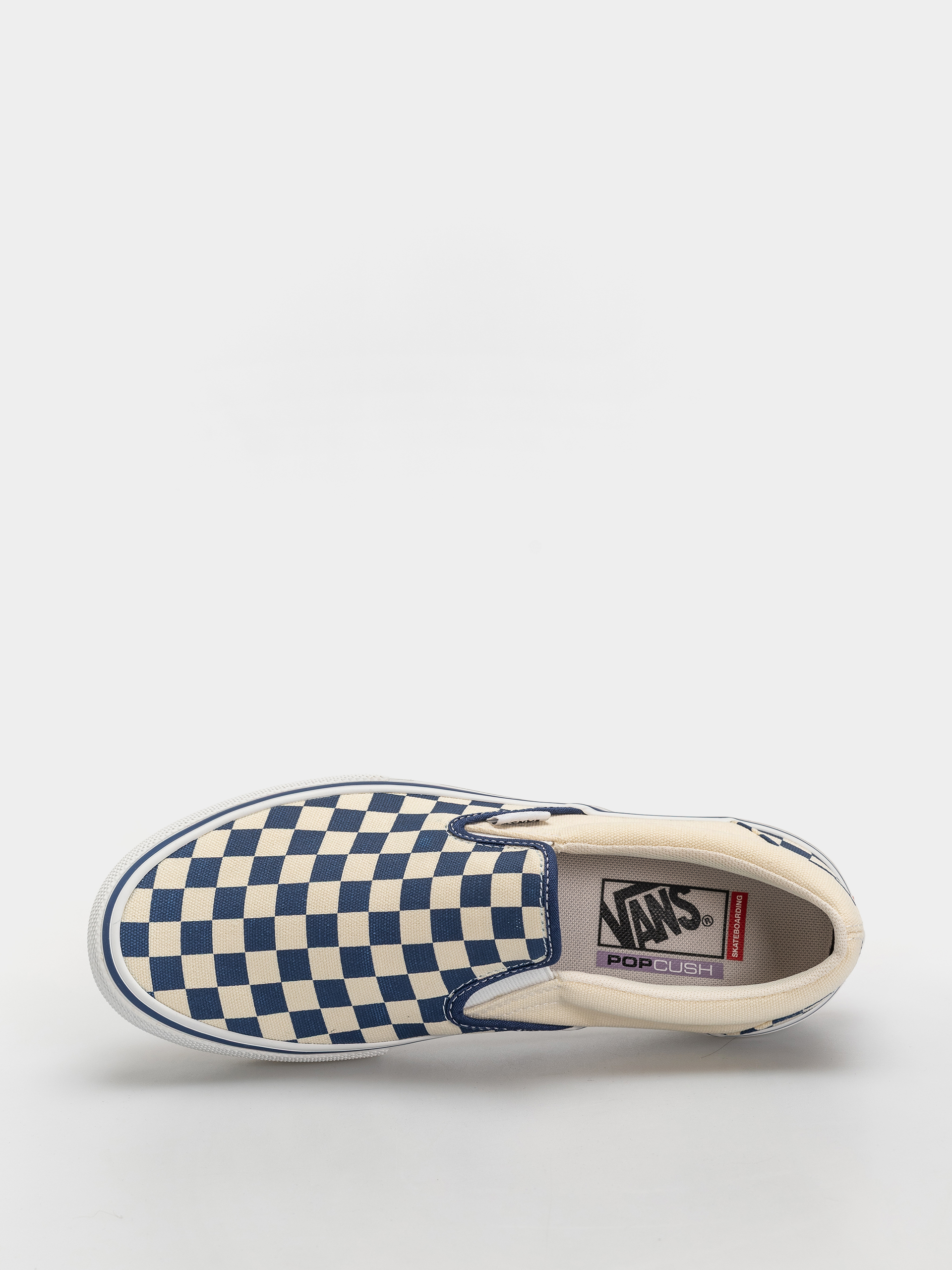 Topánky Vans Skate Slip On (blue checkerboard)