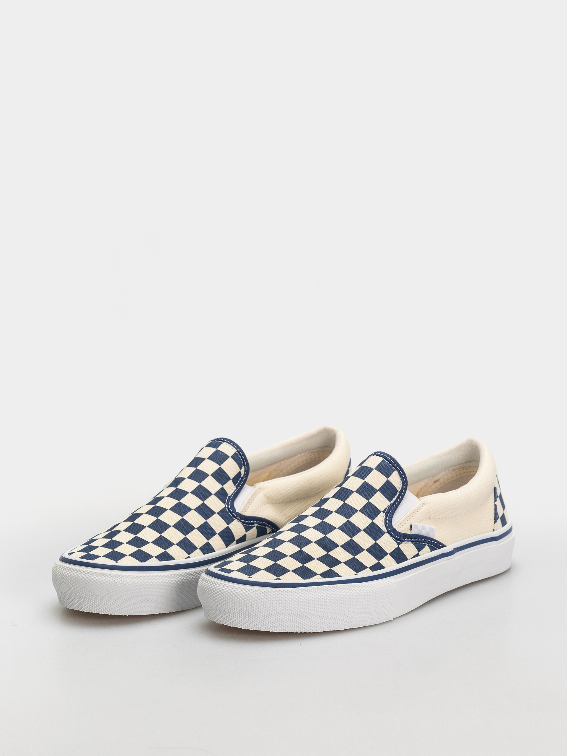 Topánky Vans Skate Slip On (blue checkerboard)